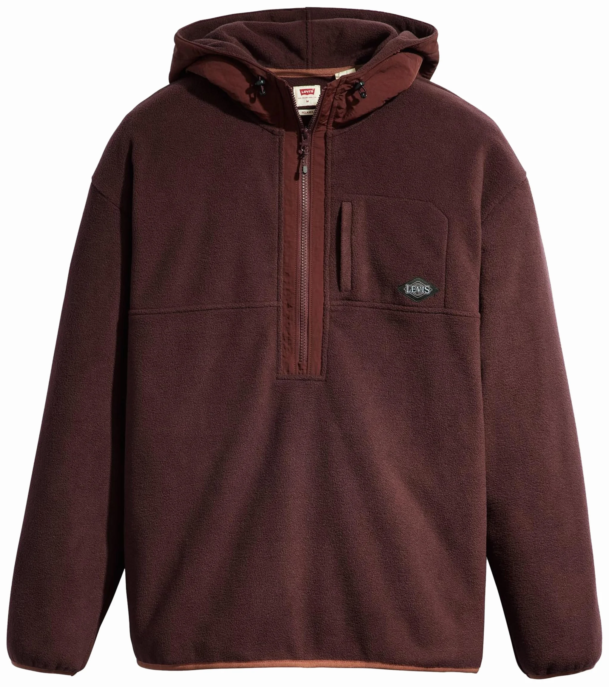 Levi's ORBIT ZIP REDS Mężczyźni Orbit Half Zip Reds
