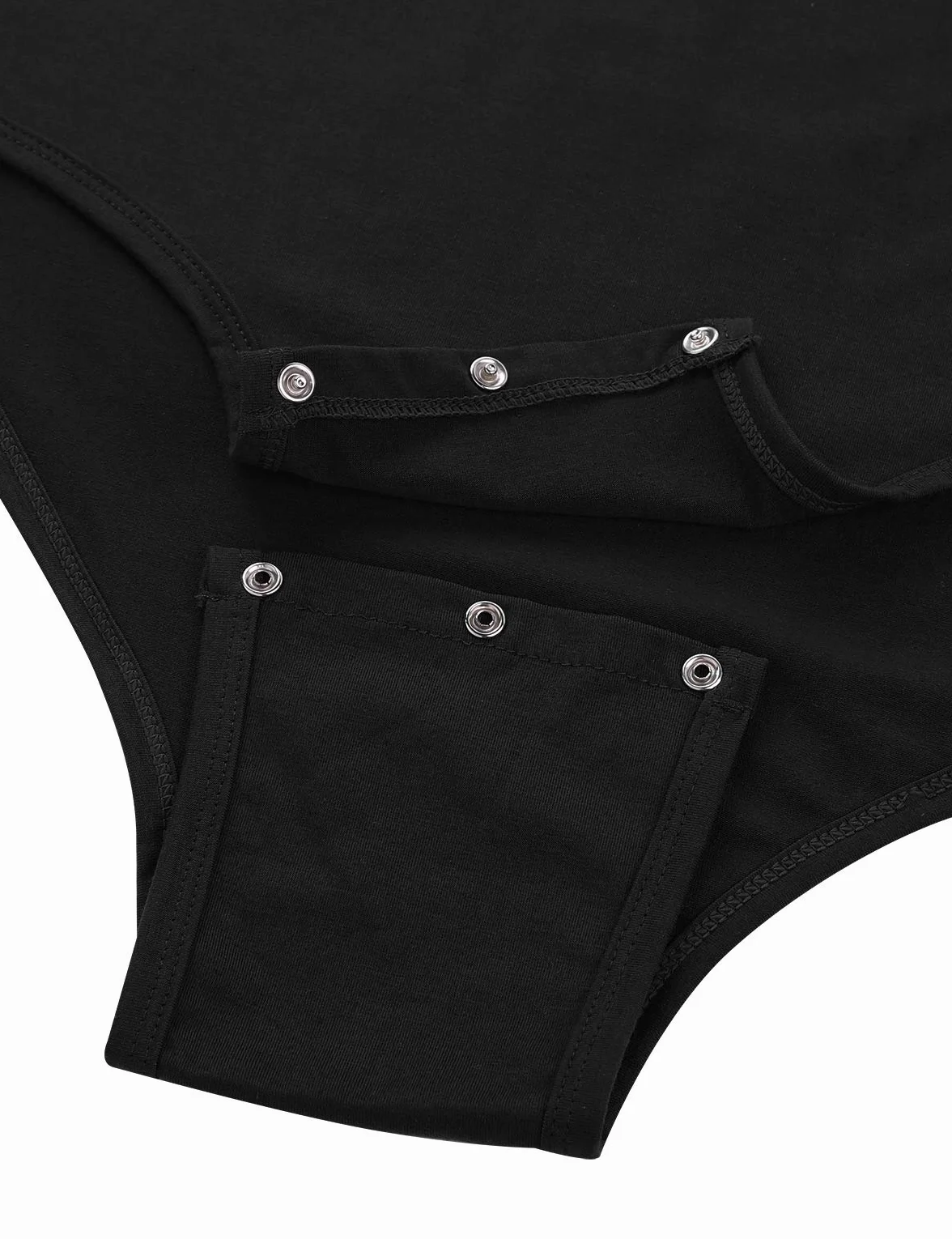 Freebily Body Męskie Sportowe Kombinezon Bawełniany Triathlon Artystyczny Trampki Leotard Kombinezon Bodysuit Piżama Krótkie Ogrodniczki Siłownia Sportowa Koszulka Fitness