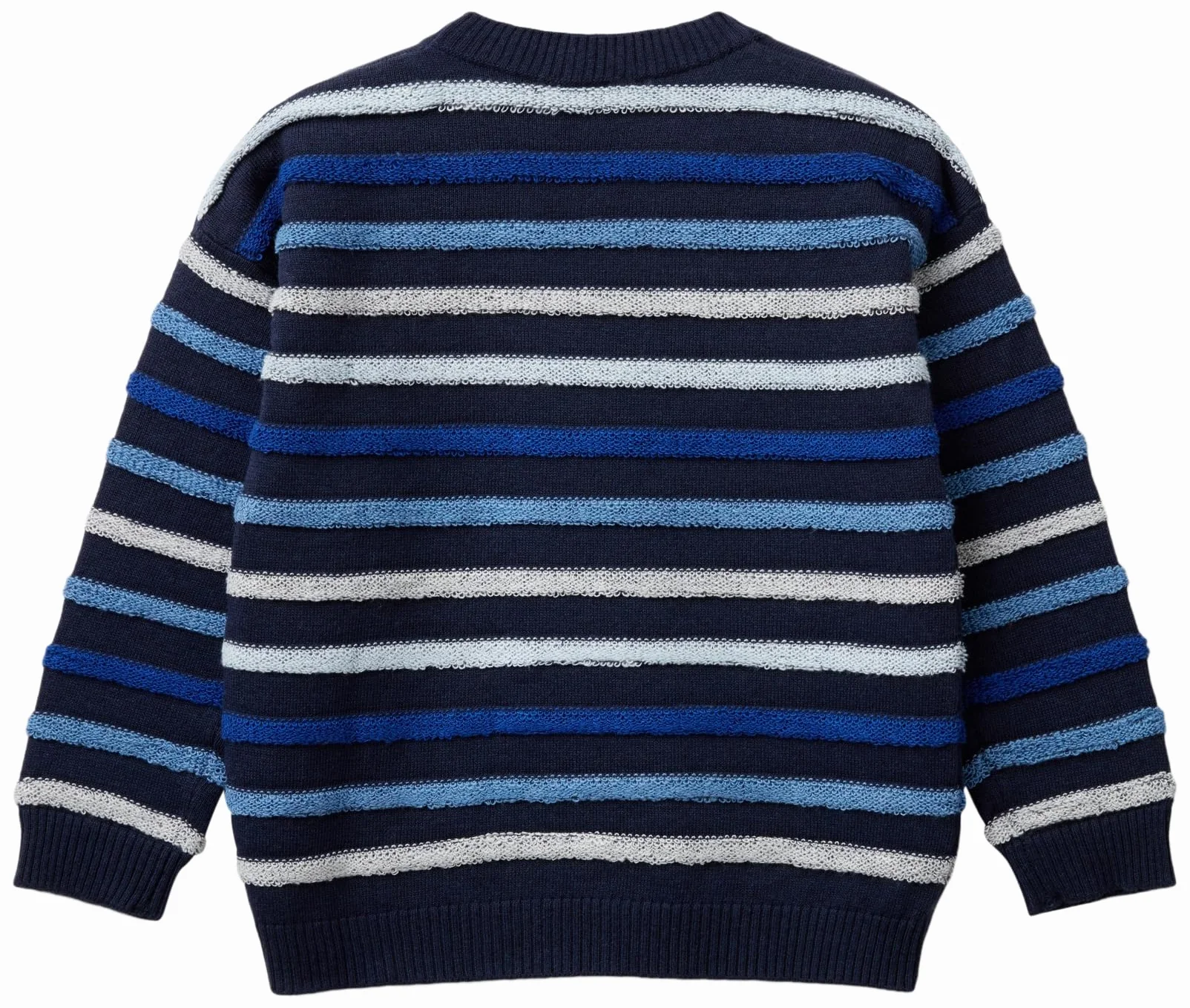 United Colors of Benetton Bluza dziecięca i młodzieżowa, Niebieska, 4 anni
