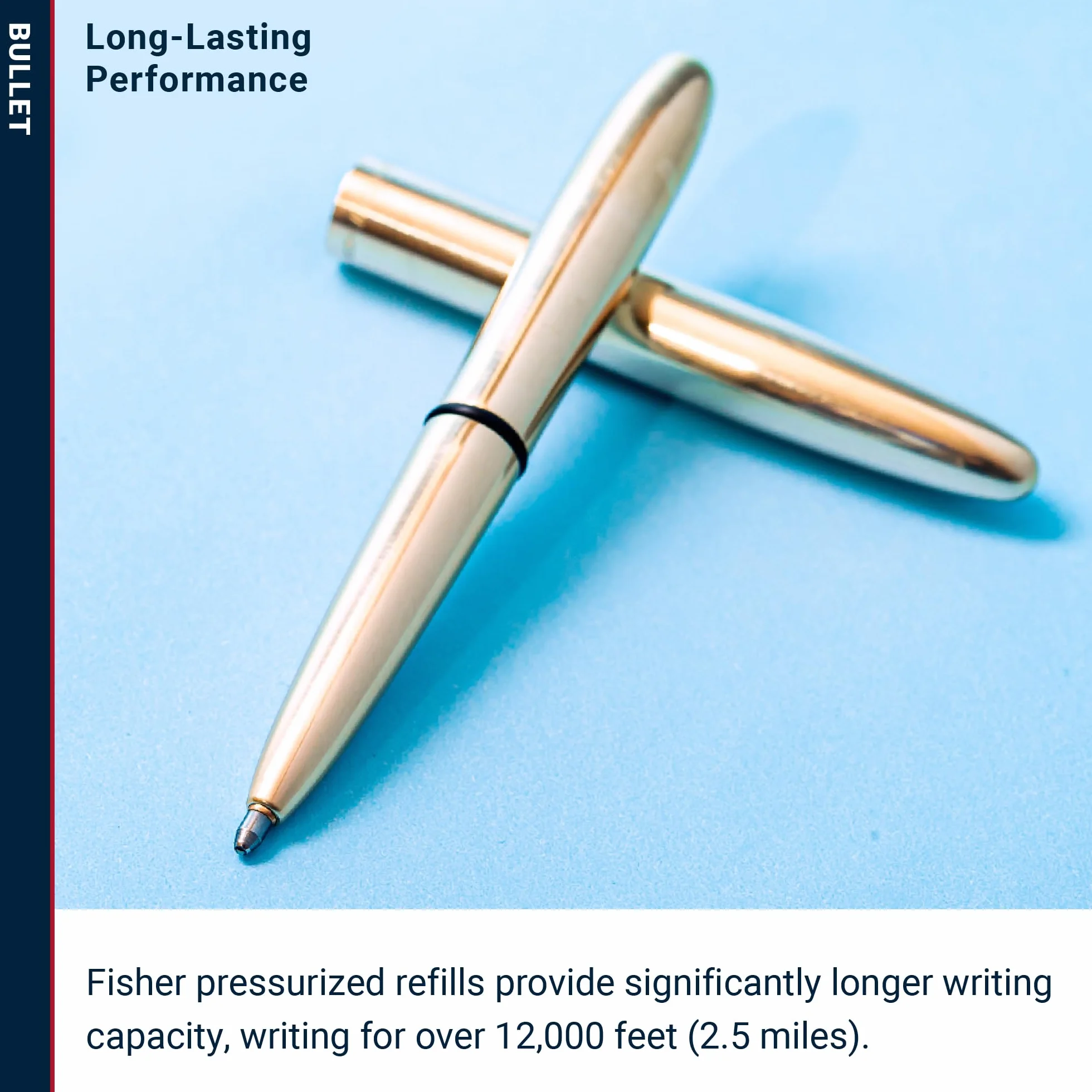 Fisher Biustonosze Space Pen Bullet