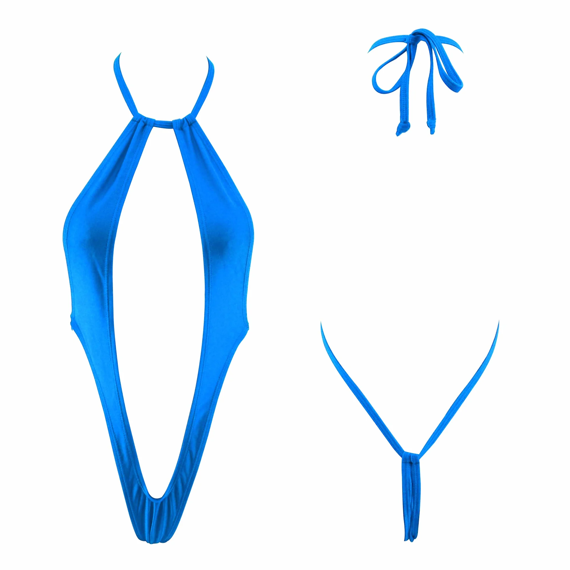 SHERRYLO Zestaw bikini micro różne style ekstremalne bikini seksowne mini stringi i stringi strój kąpielowy rozwiązły kostium kąpielowy, Rozmiar uniwersalny