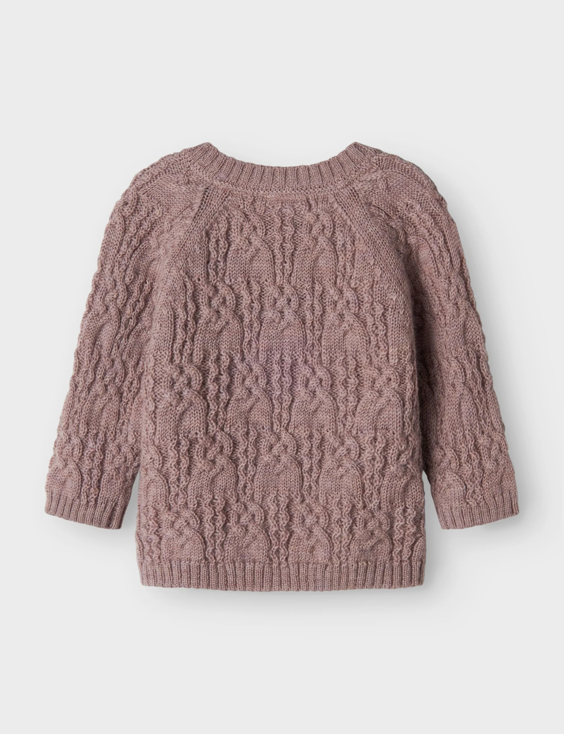 NAME IT Kardigan Niemowlęta - dziewczynki Nbfwrilla Wool Ls Knit Card