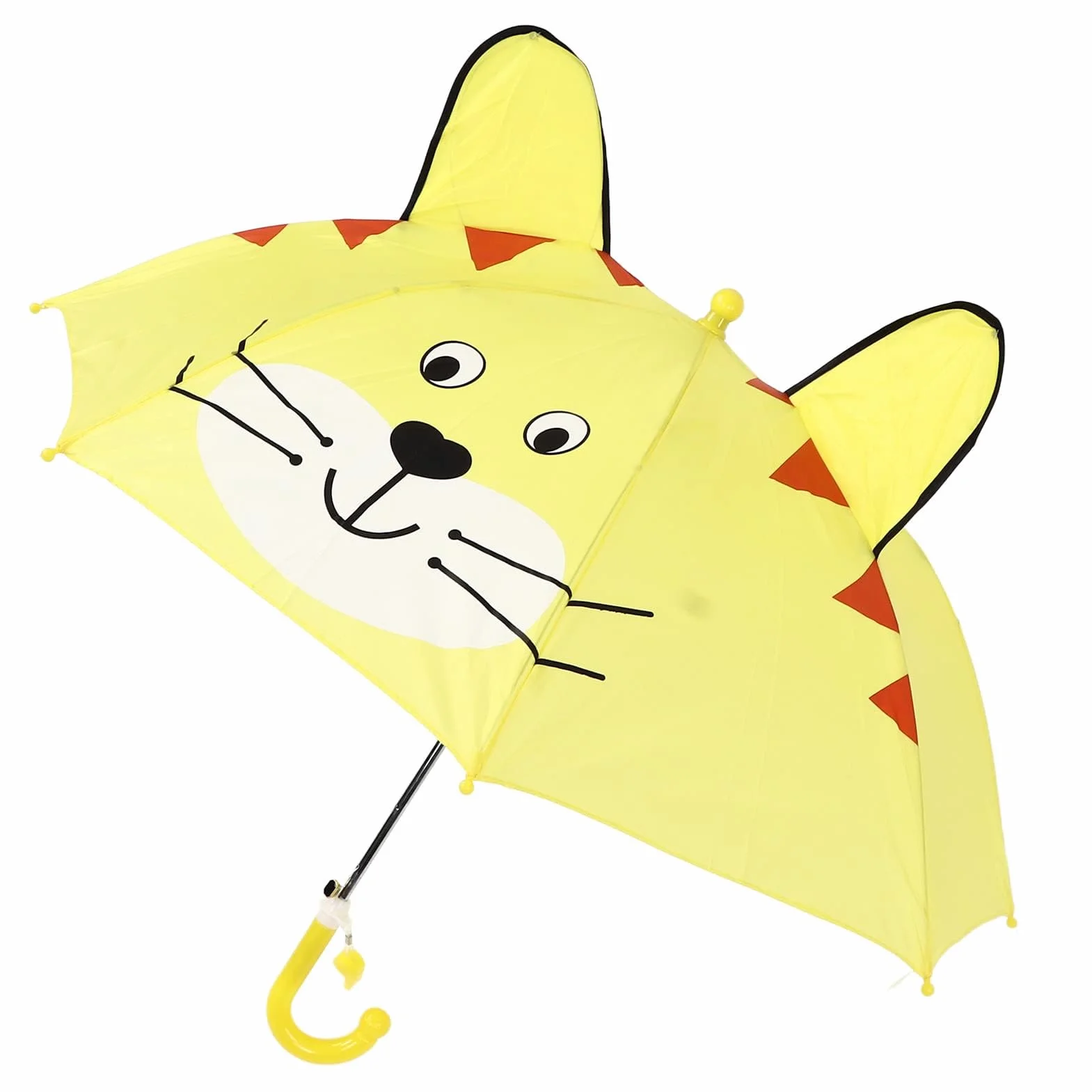 Parasol dla Dzieci Cartoon Animal Children Pop Up Parasolki z Gwizdkiem dla Dziewcząt i Chłopców