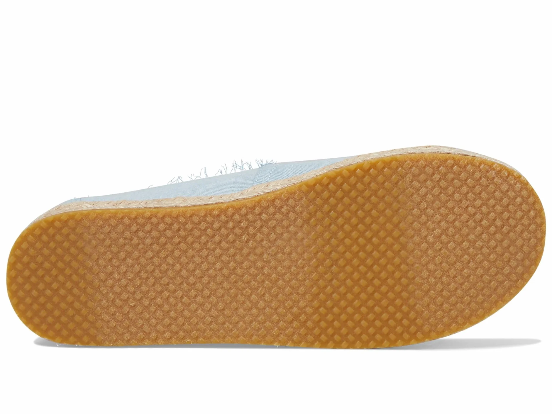 TOMS Alpargata Lina Loafer Płaski, Pastelowy Niebieski Sprany Denim, 11 UK Dziecko, Pastelowy niebieski sprany dżins, 11 UK Child