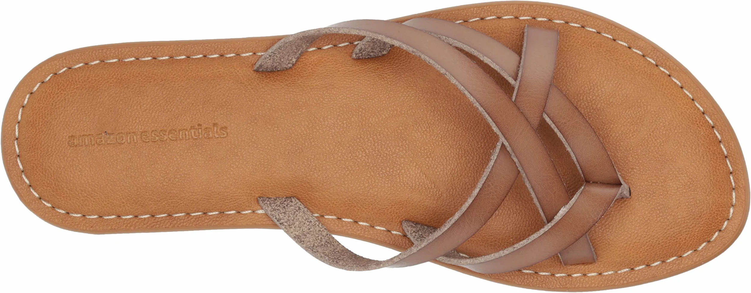 Amazon Essentials Kobiety Strappy Slide Flat SandalSandał