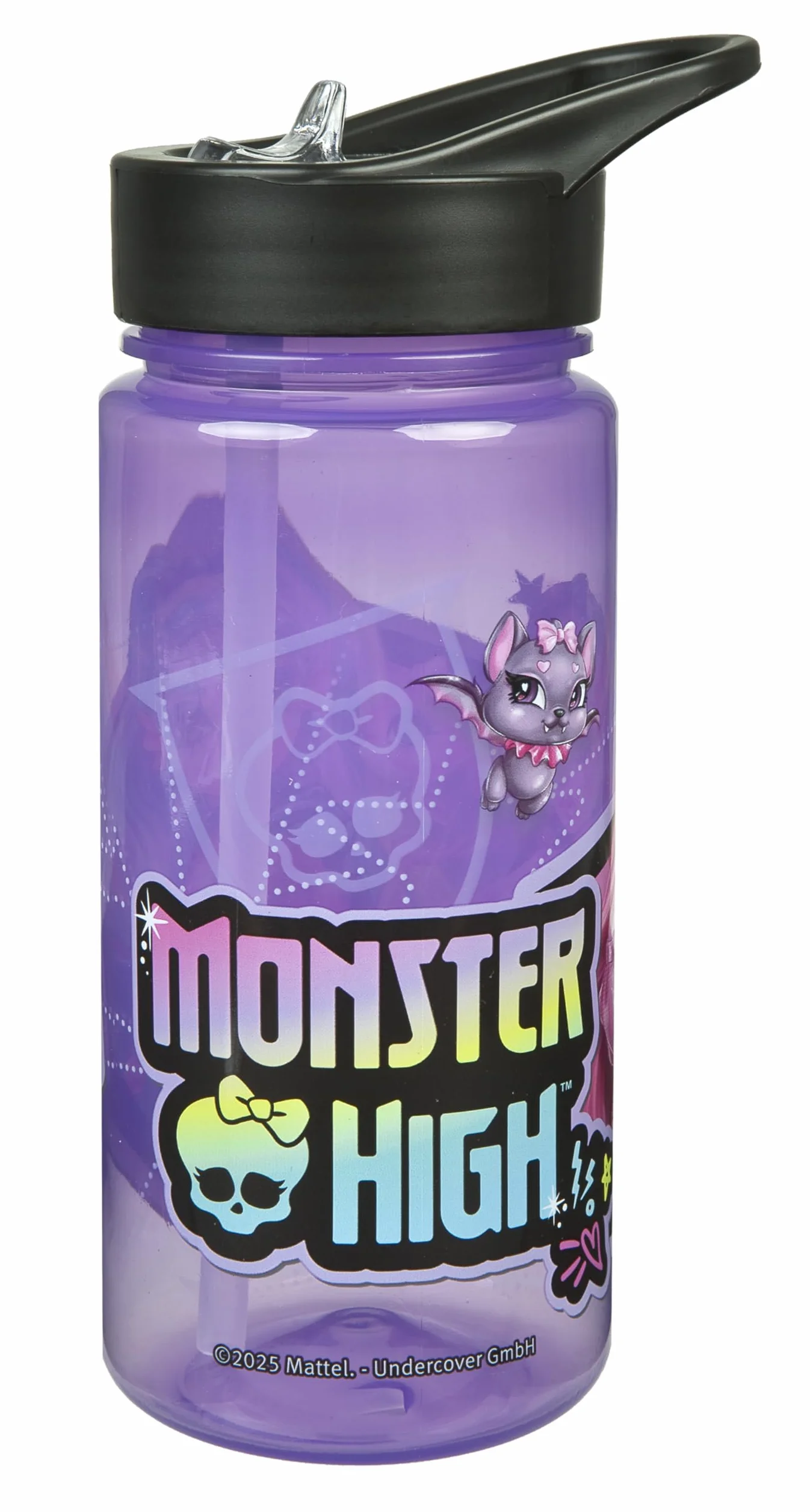 Scooli - Monster High zestaw naczyń dla dzieci - zestaw składający się z pudełka śniadaniowego i butelki na napoje - idealny do szkoły lub przedszkola – od 4 lat – z tworzywa sztucznego – bez BPA