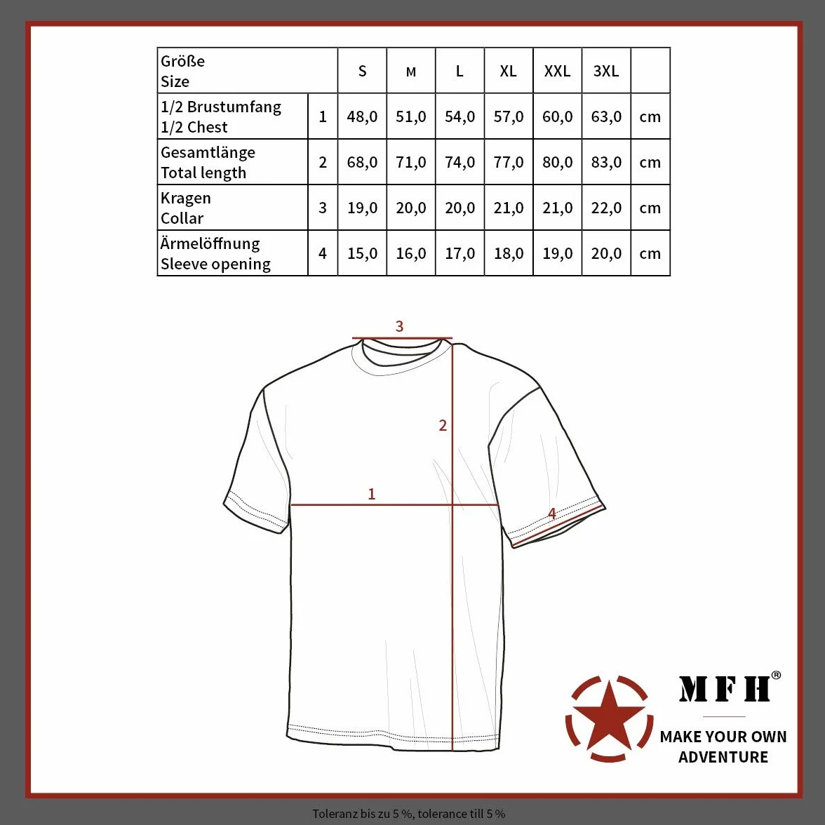 MFH Koszulka Mężczyźni Us T-shirt "Streetstyle"