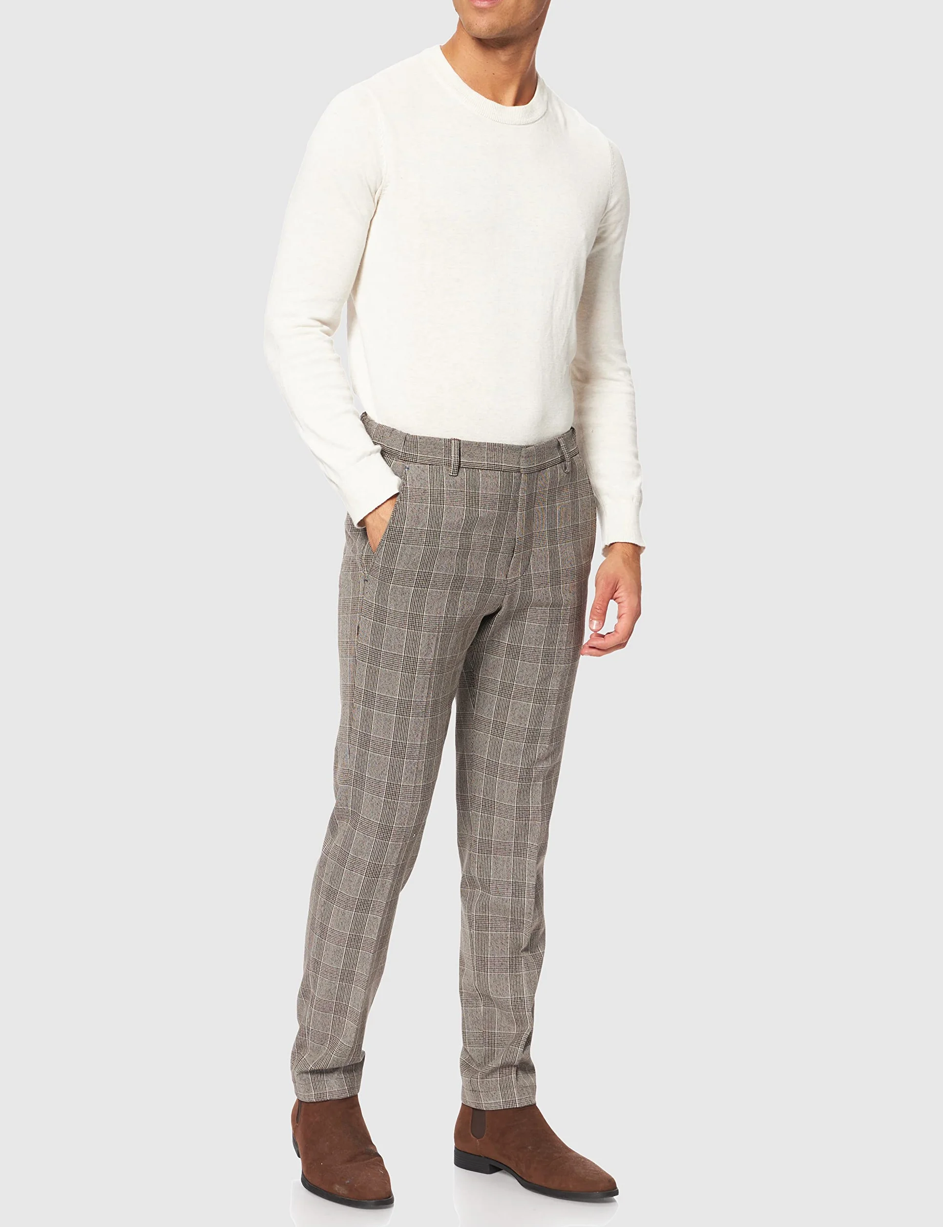 Pierre Cardin Pierre Cardin Herren Mix & Match Anzughose Rick-4 Futureflex - Garnitur — spodnie Mężczyźni