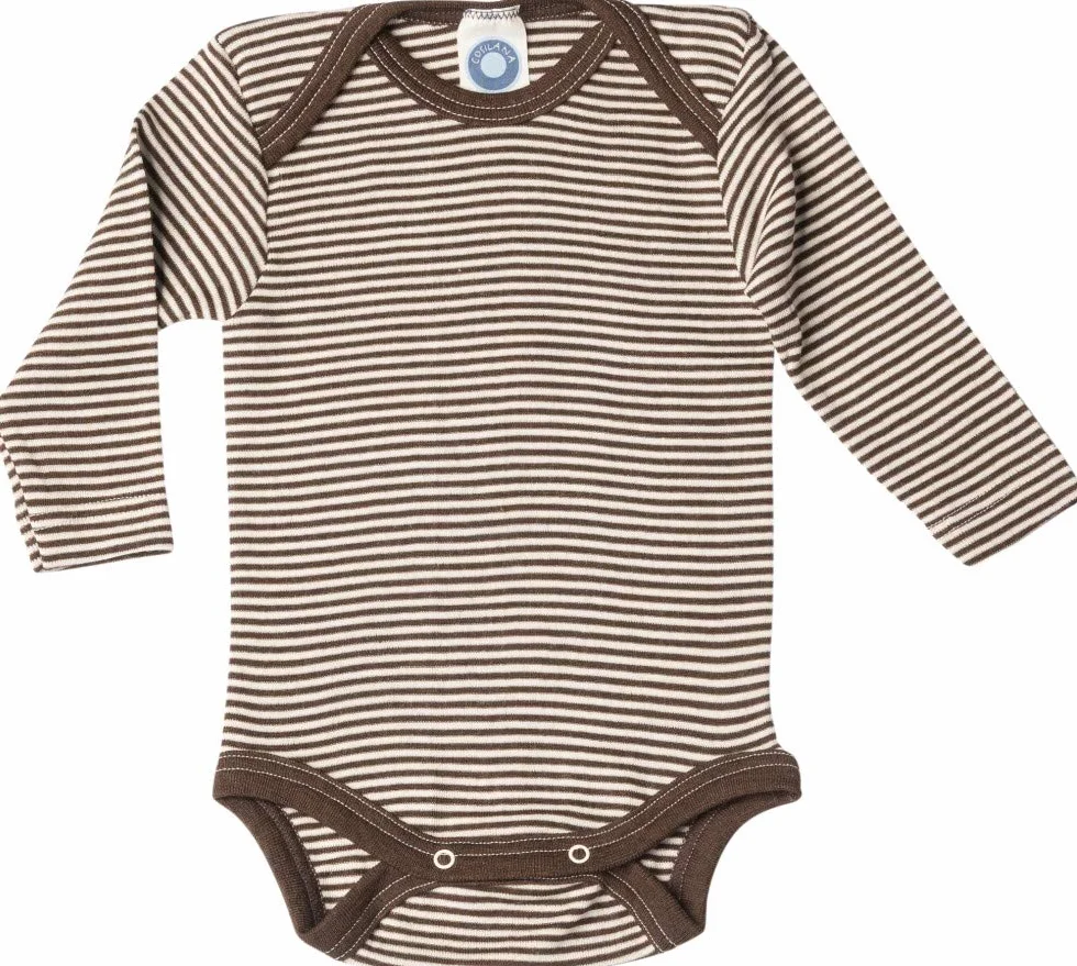 Cosilana Babybody z długim rękawem 71053 wełna/jedwab