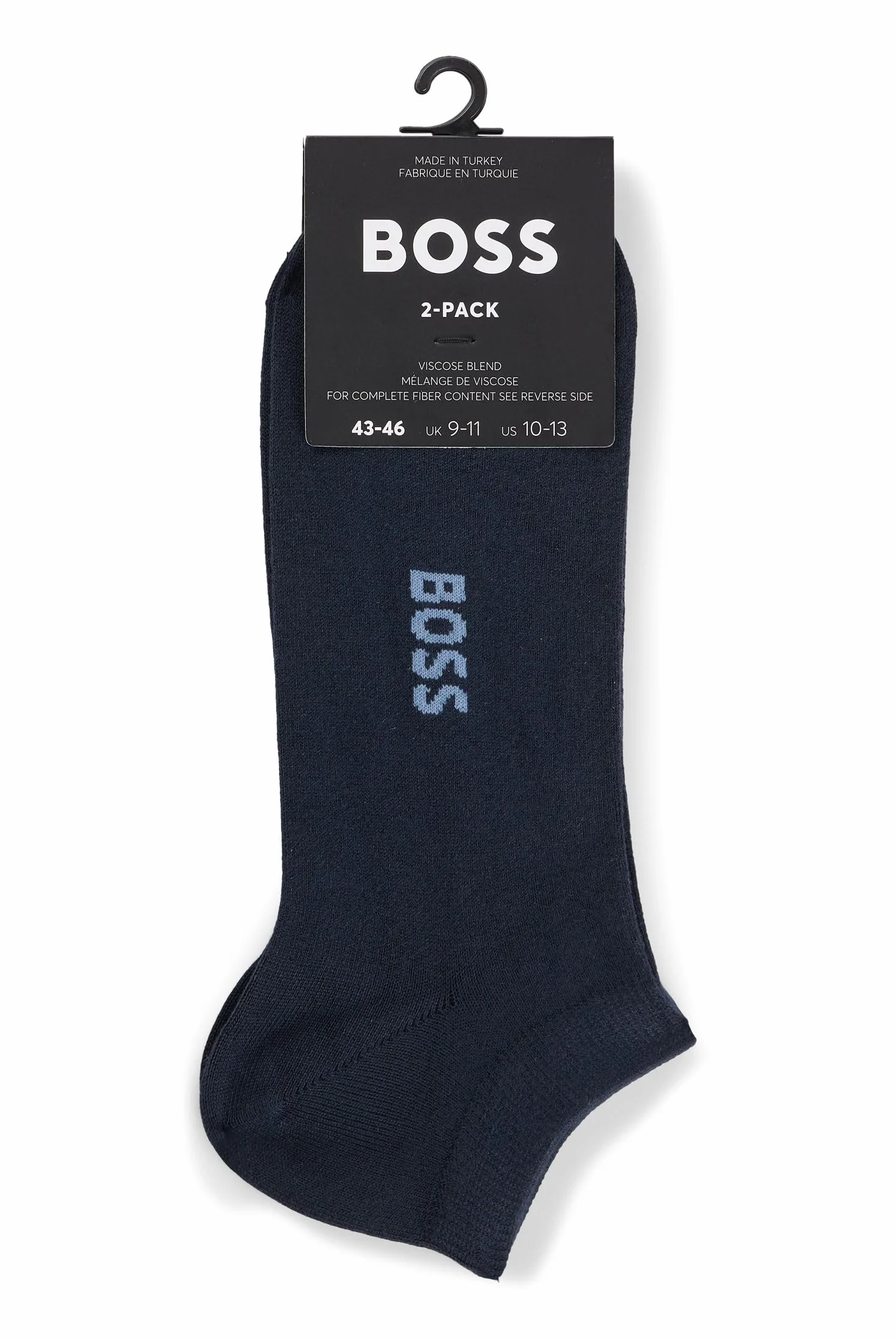 BOSS Skarpety do kostek Mężczyźni 2p As Vi Bamboo