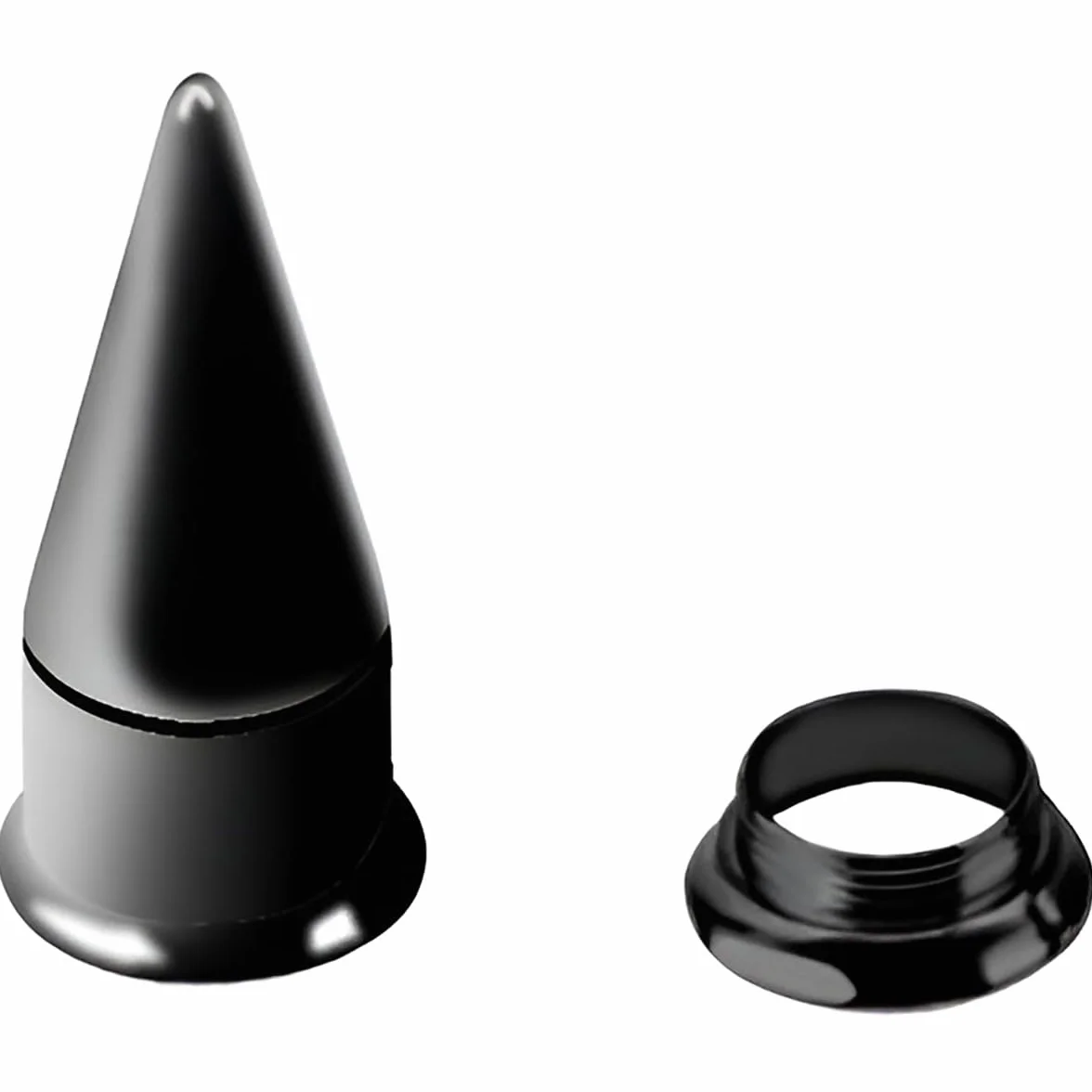 1 para srebrnych 2 mm (12 g) Taper Plugs tunele, zatyczki do uszu, piercing septum, biżuteria do ciała, rozpychacze do uszu, gwint wewnętrzny, tunel do mięsa, stal tytanowa, stal nierdzewna, dla