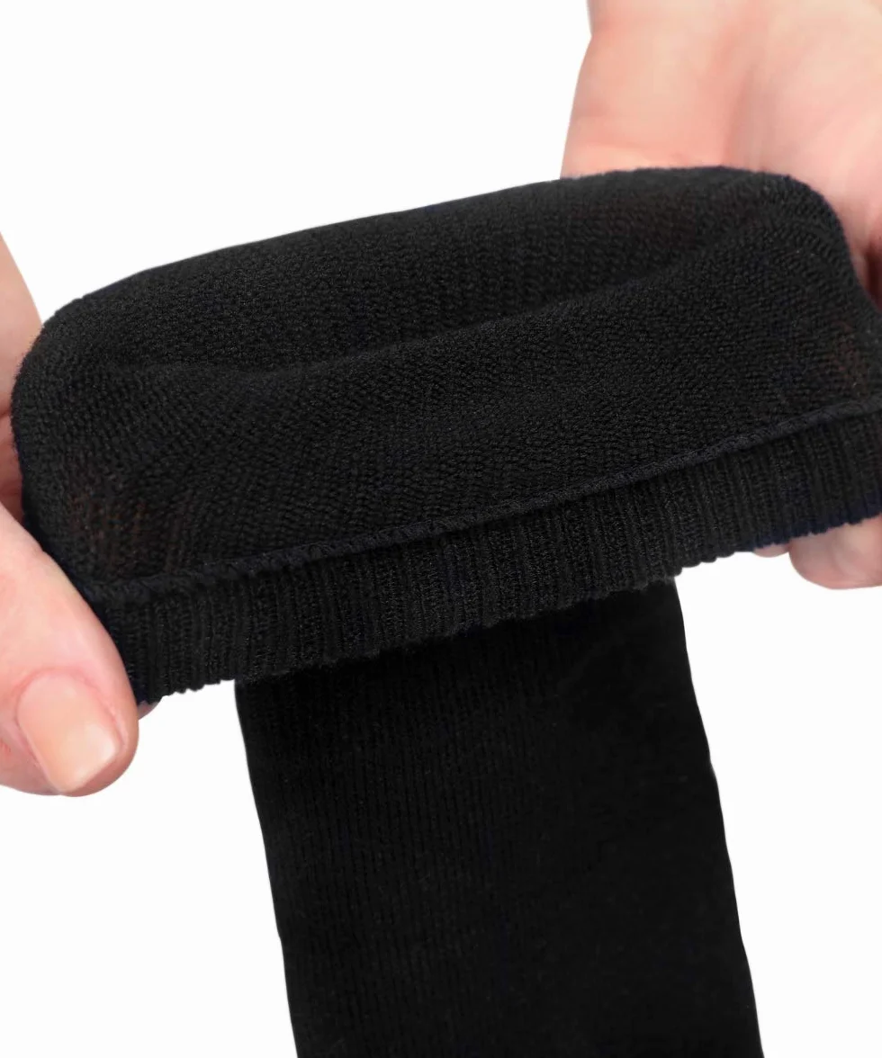 Knitido Essentials Relax wygodne skarpety do łydek z 83% bawełny, bez gumowej tasiemki