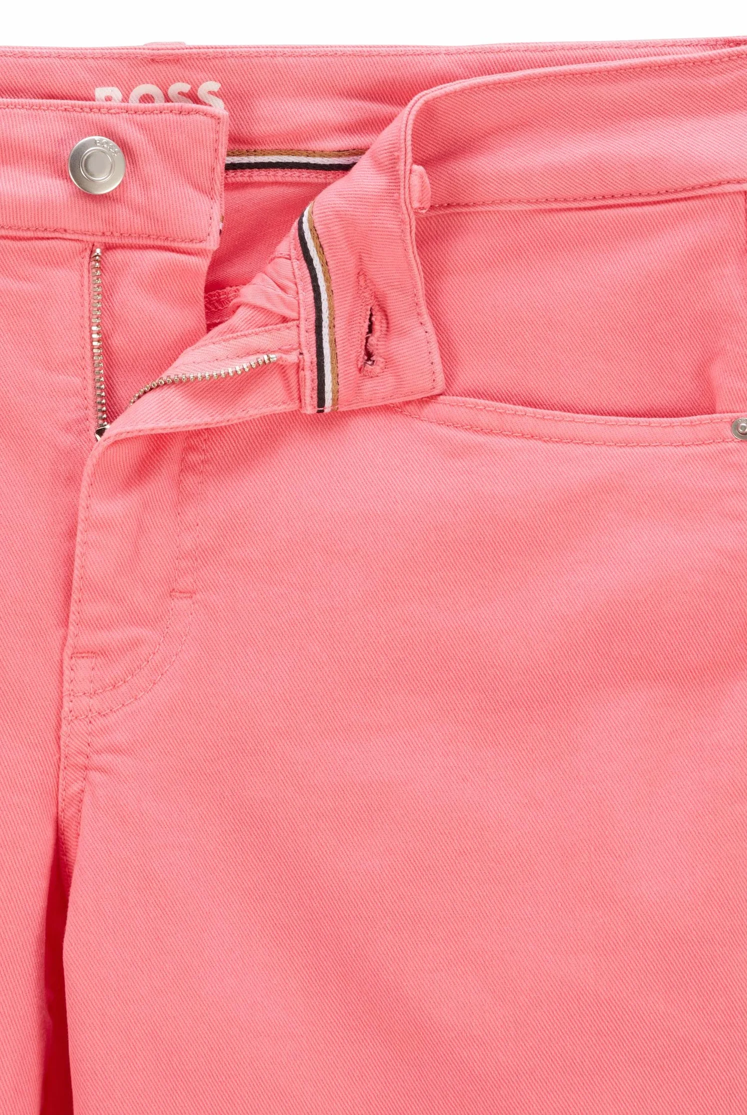 BOSS Slim Crop 2.0 - Dżins Kobiety