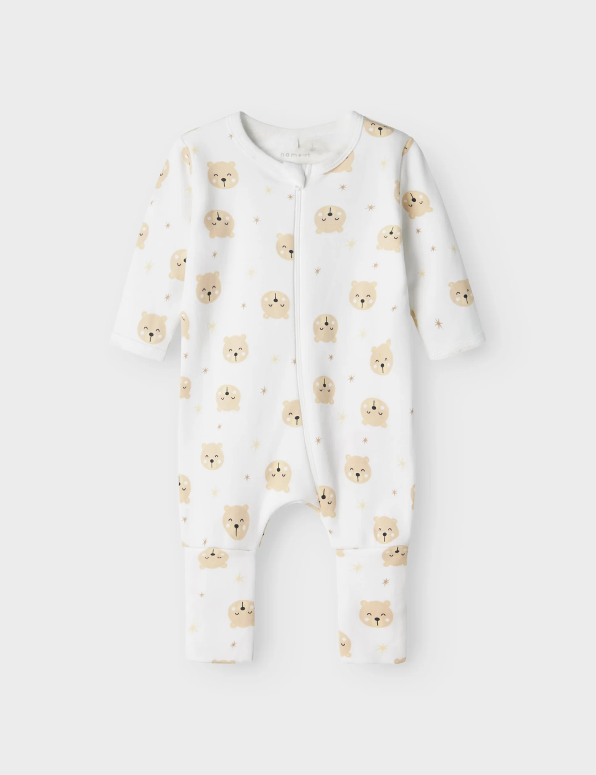 NAME IT Piżama dziecięca, 2 sztuki, Oxford Tan., 68