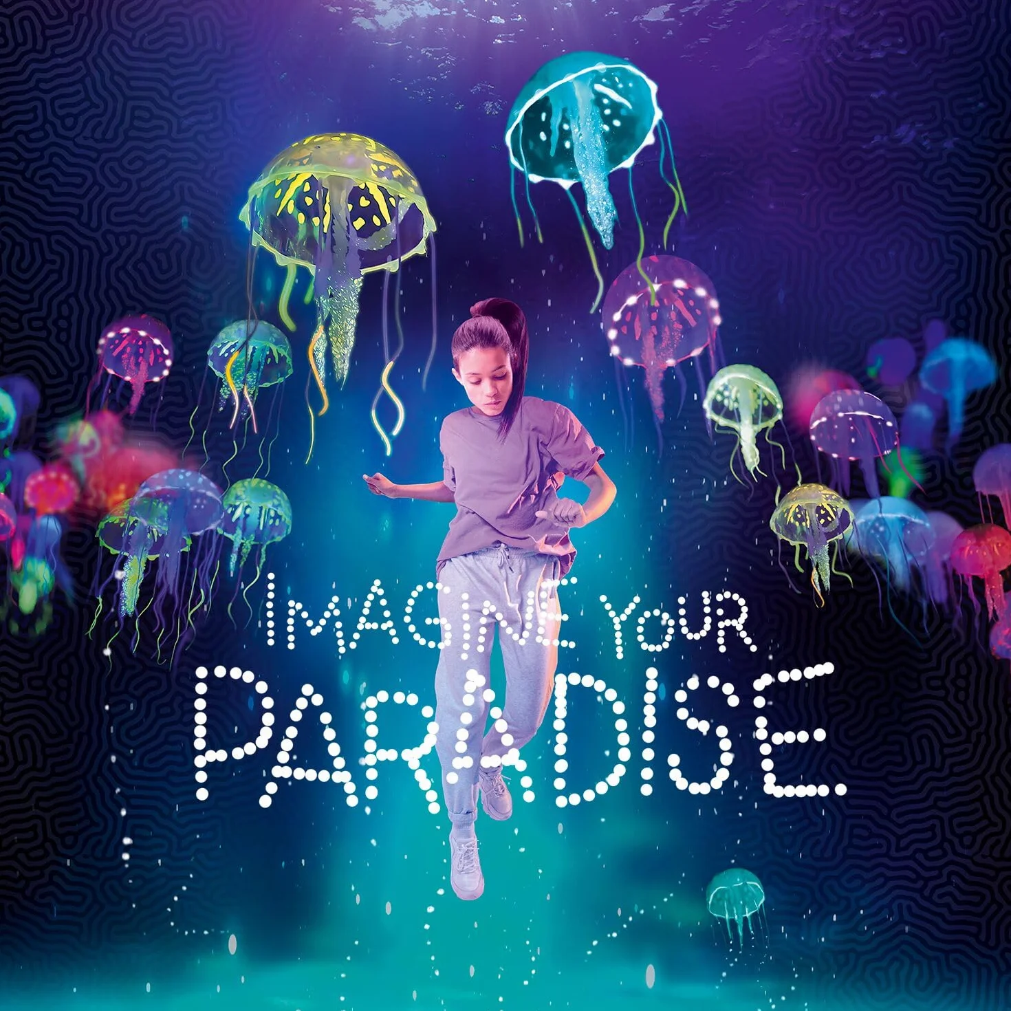 Maped - Linijka składana 2 w 1 - Linijka 15/30 cm - Ozdobna linijka z tworzywa sztucznego - Seria Deepsea Paradise