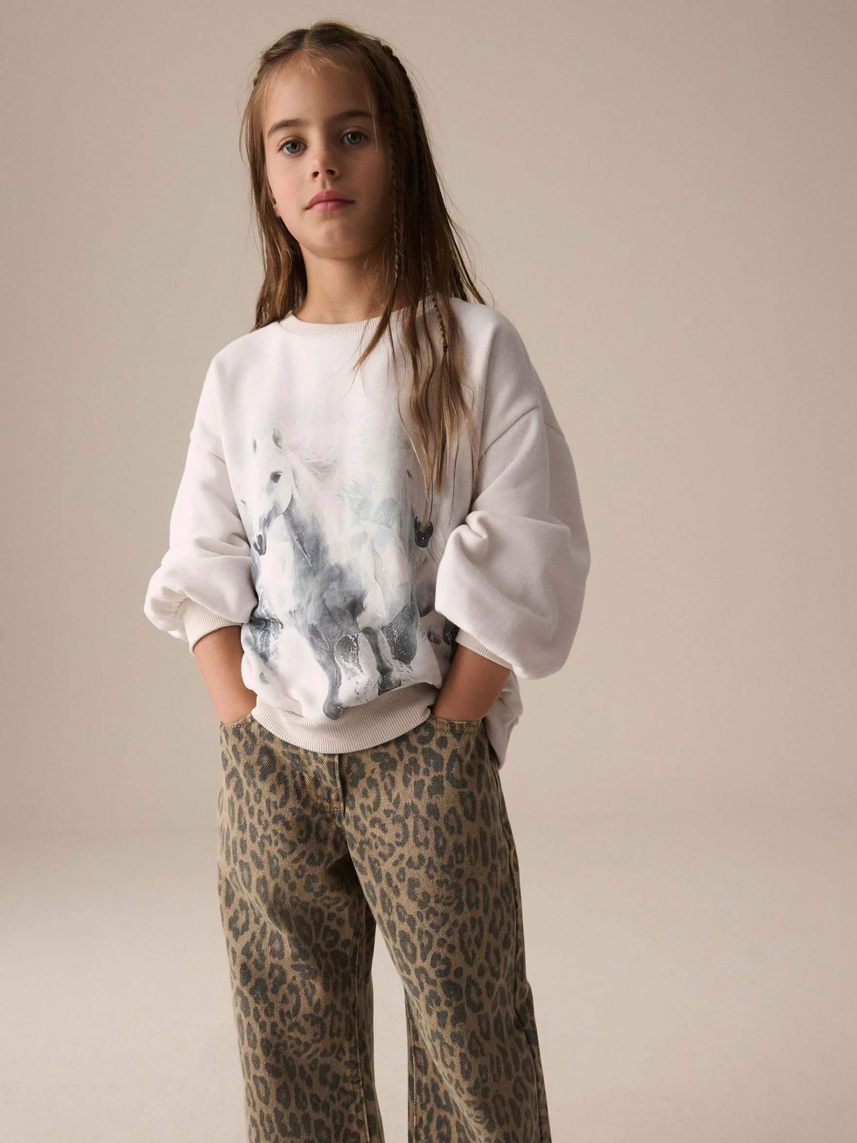 NEXT Starsze dziewczynki Bluza dresowa