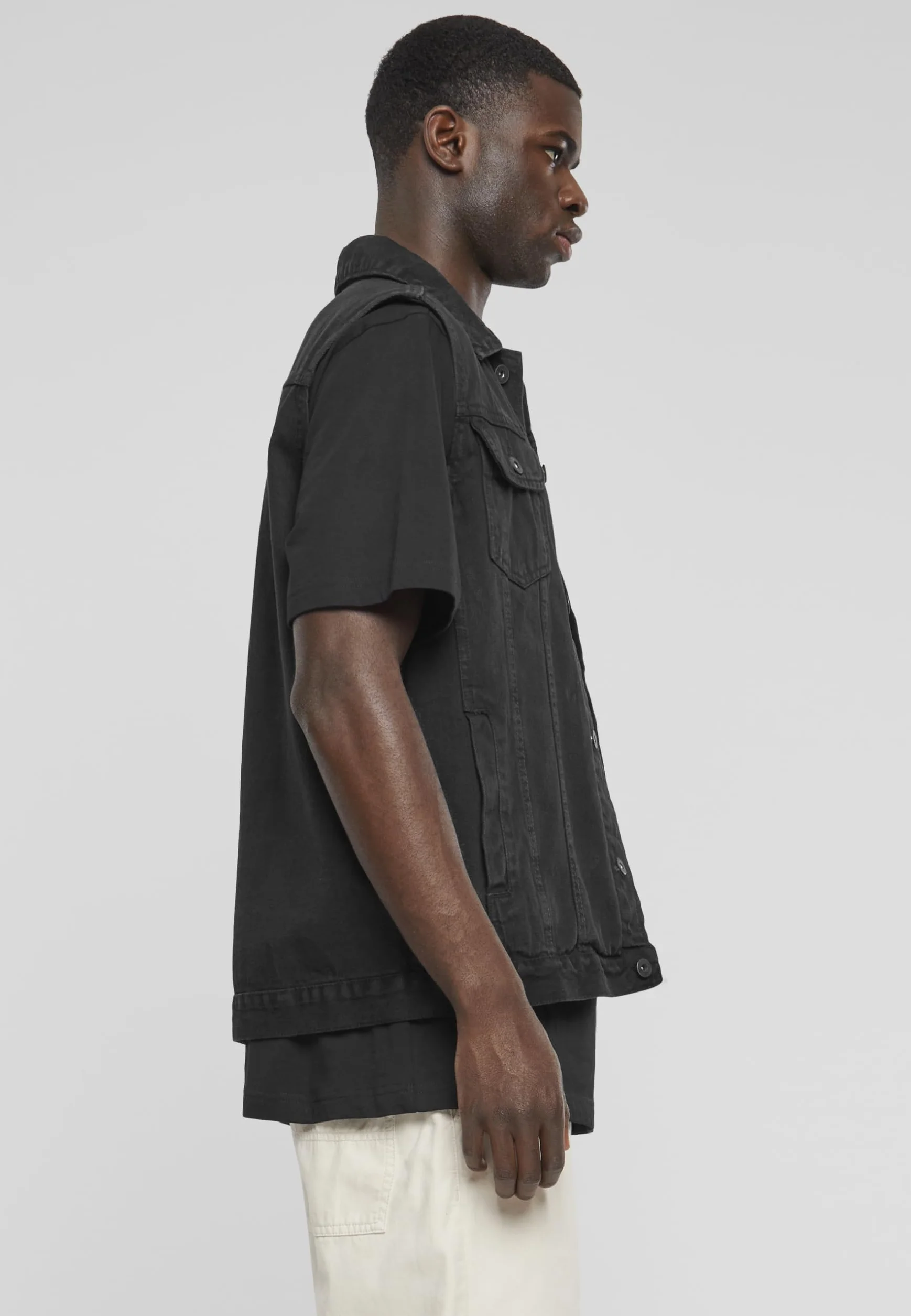 Urban Classics Kamizelka Mężczyźni Denim Vest