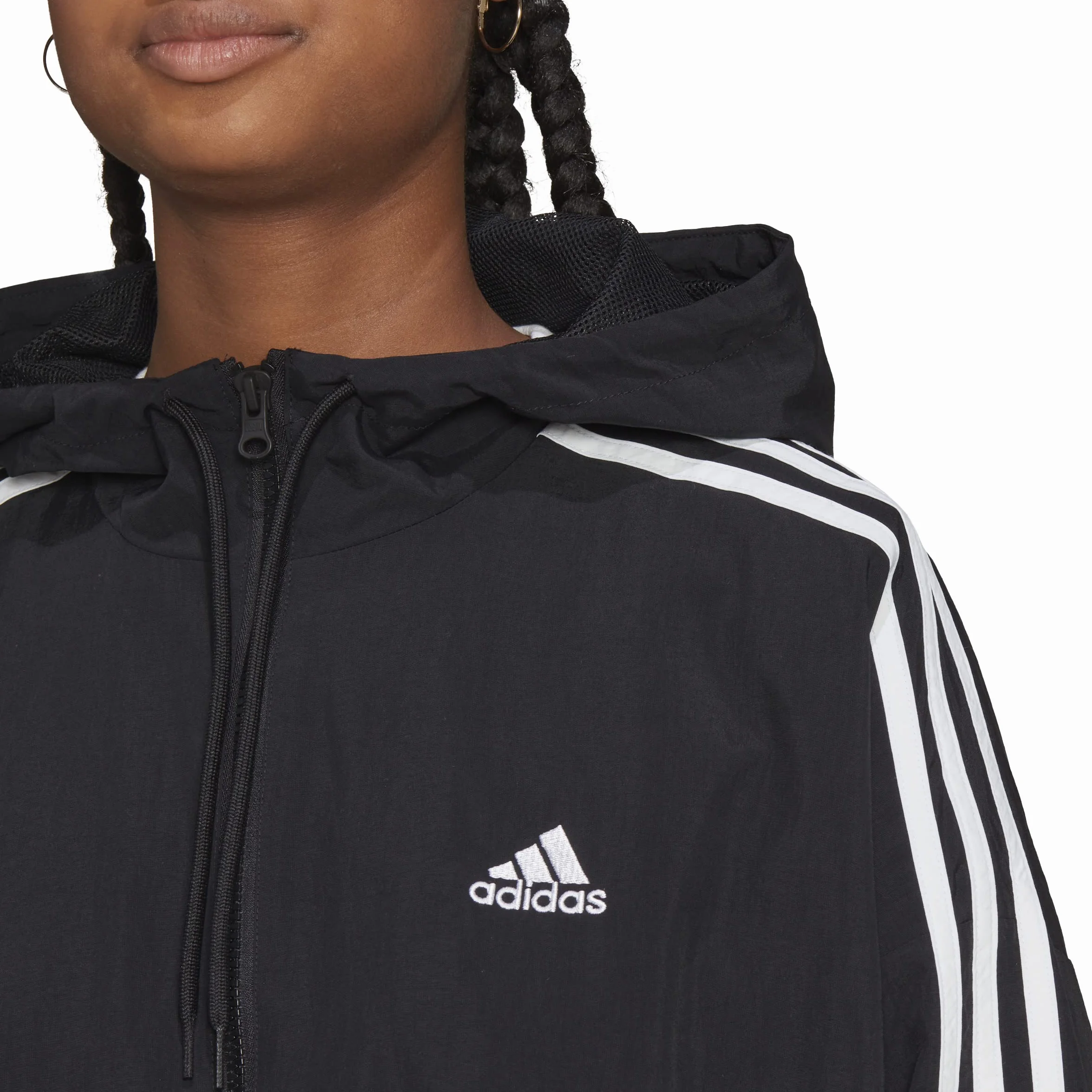 adidas Kurtka wiatrówka Kobiety Essentials 3-stripes Woven Windbreaker