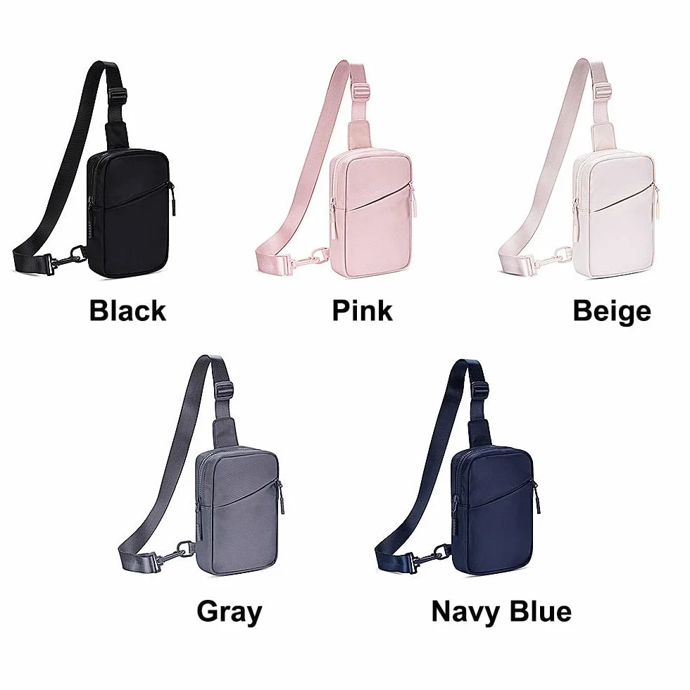 DONGKER Torba na ramię, wodoodporne torby crossbody z regulowanym paskiem, oddychająca dla kobiet i mężczyzn, wędrówki, kemping, jazda na rowerze, podróże, sporty na świeżym powietrzu