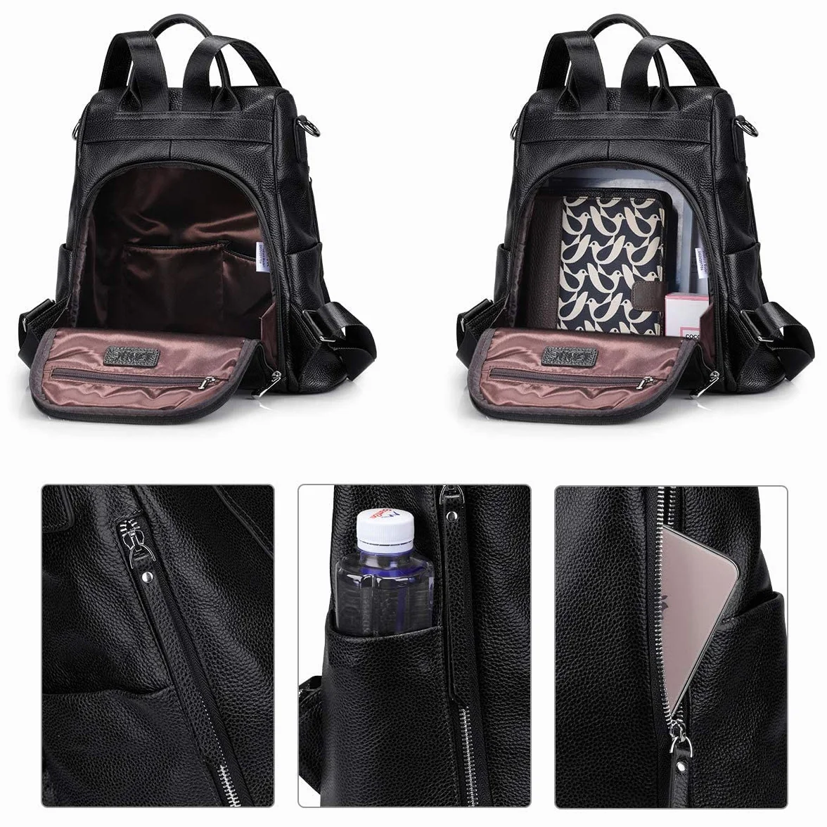 S-ZONE Plecak Kobiety S-zone Sz10v040a (1 w zestawie)