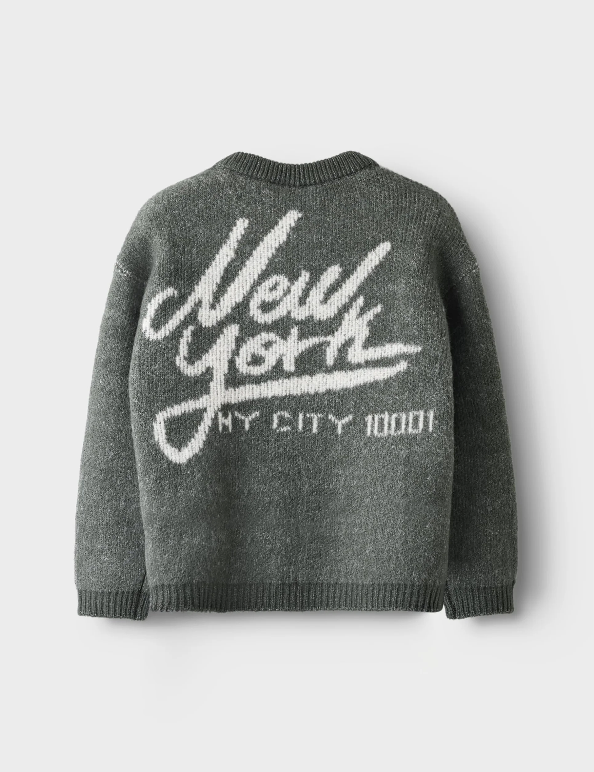 NAME IT Nkmkjertan Ls Knit, Deep Forest, 146-152