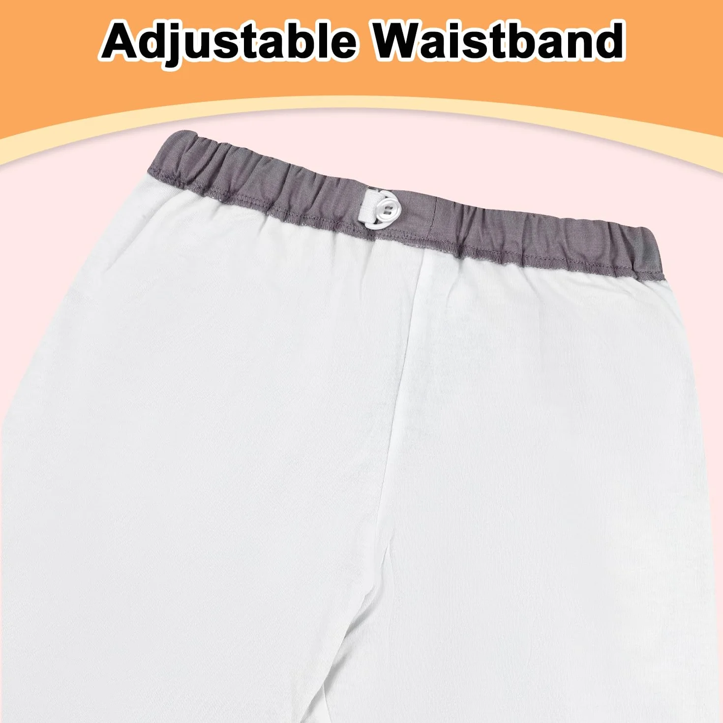 FLYISH DIRECT Baby Sleepy Diaper Pants, Baby Diaper Pants, Spódnica na pieluchy, Spodnie do nauki korzystania z nocnika dla dzieci, 2 sztuki