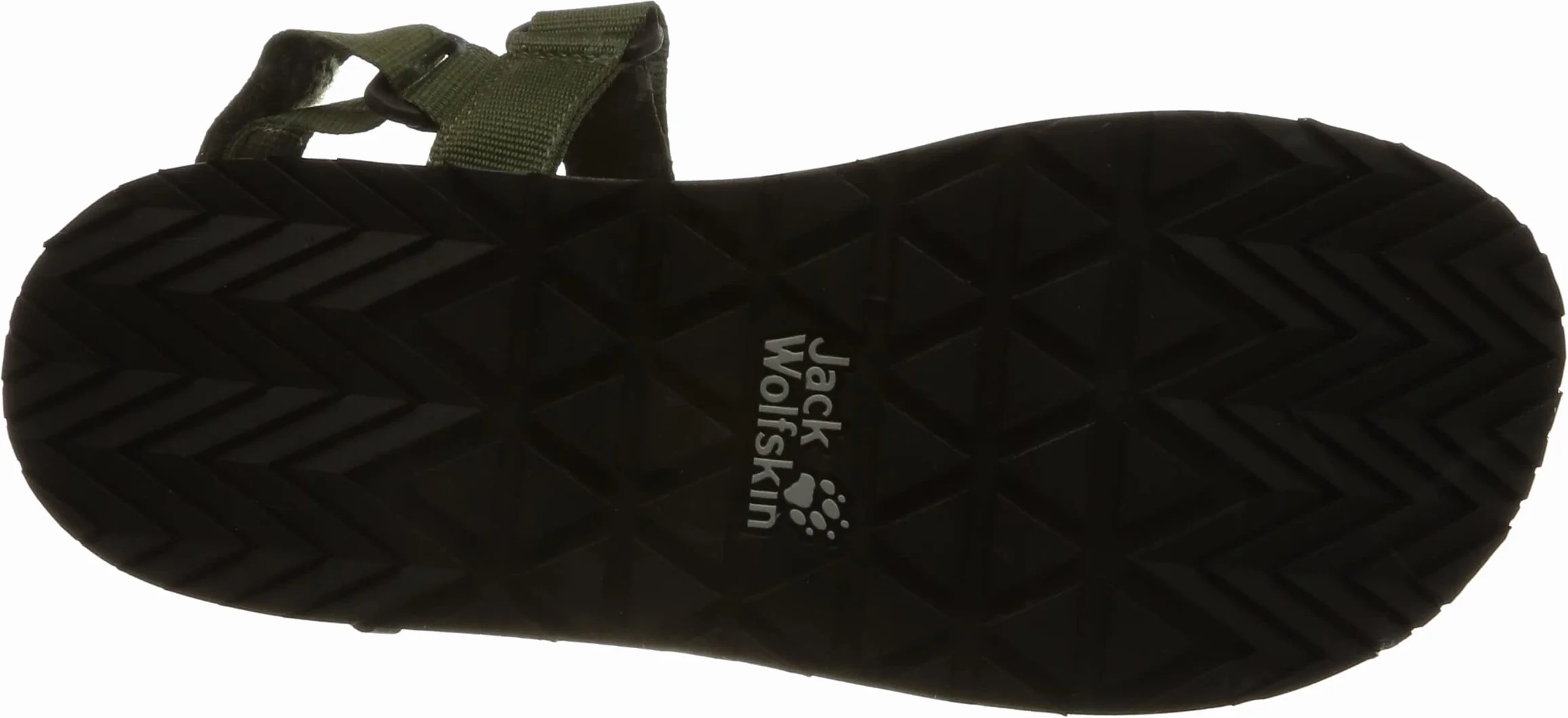 Jack Wolfskin Męskie Sandały Outfresh M, Czarny Khaki, 42.5 Eu