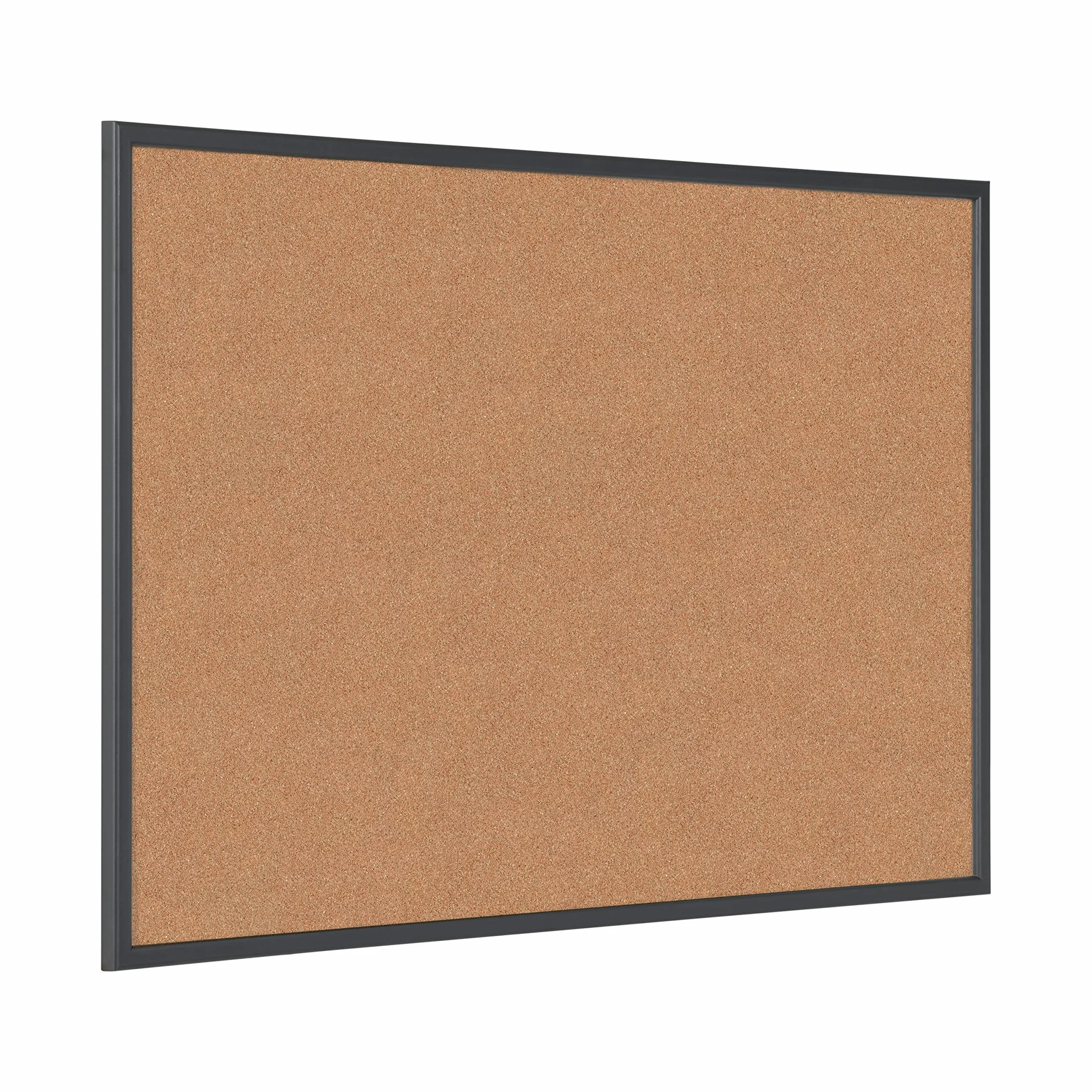 Bi-Office Korkowa tablica do przypinania, tablica korkowa z czarną ramą MDF, 60 x 40 cm