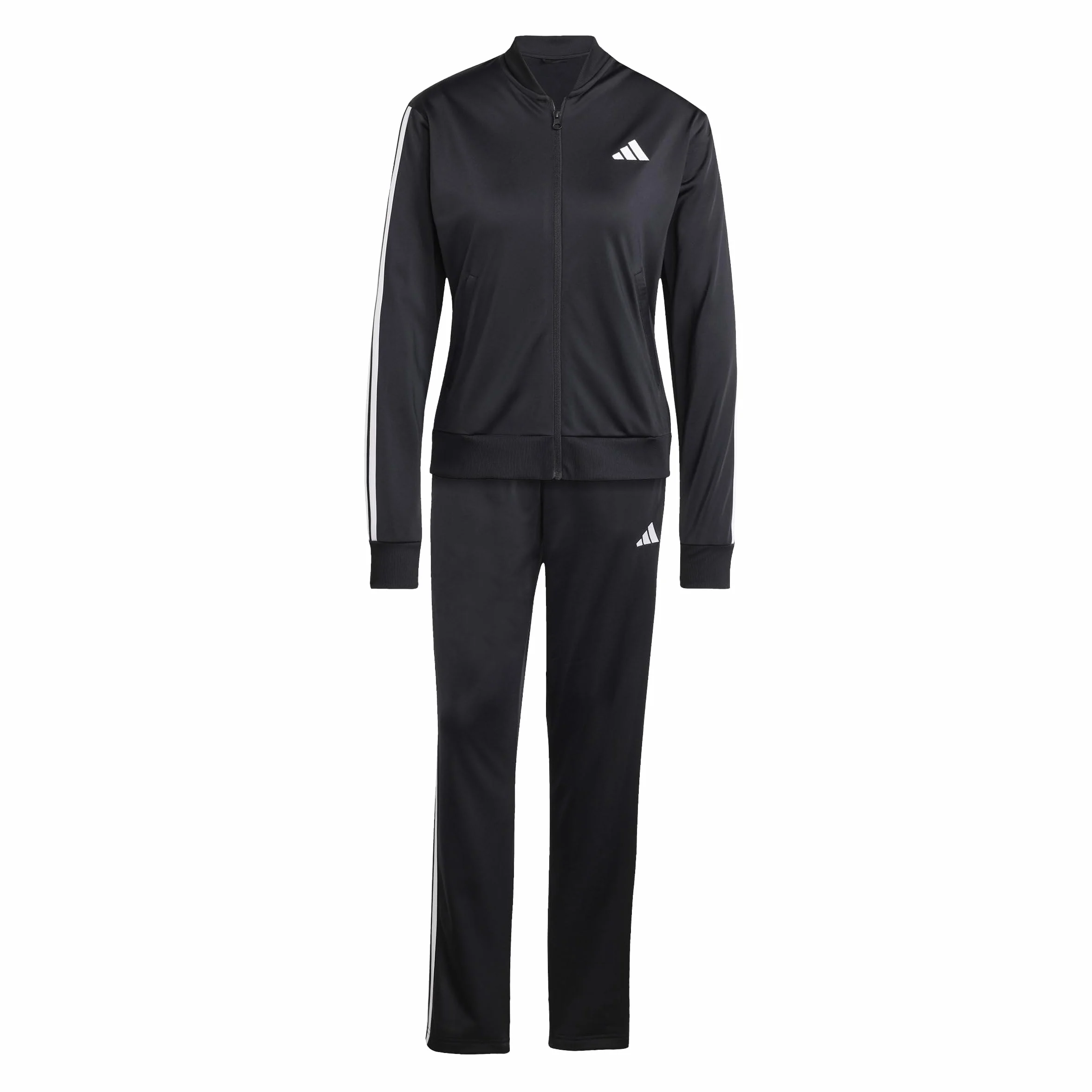 adidas Kobiety ESSENTIALS 3-STRIPES TRACKSUIT, Black, XL