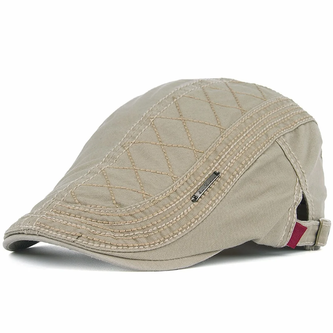Męska Czapka Gatsby Unisex Newsboy Flat Cap Berety Kaszkiety