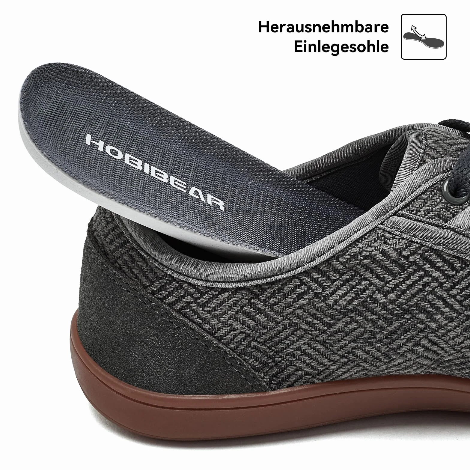 HOBIBEAR Obuwie szerokie stopy, uniseks, minimalistyczne buty do chodzenia boso, dla mężczyzn i kobiet, do aktywności na świeżym powietrzu, do chodzenia po bokach, buty do biegania