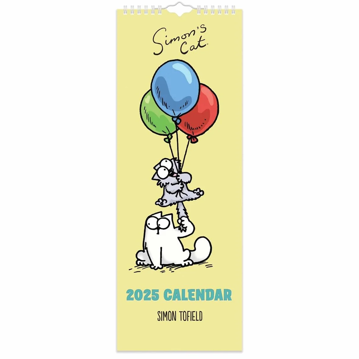 2025 Simon's Cat wąski kalendarz