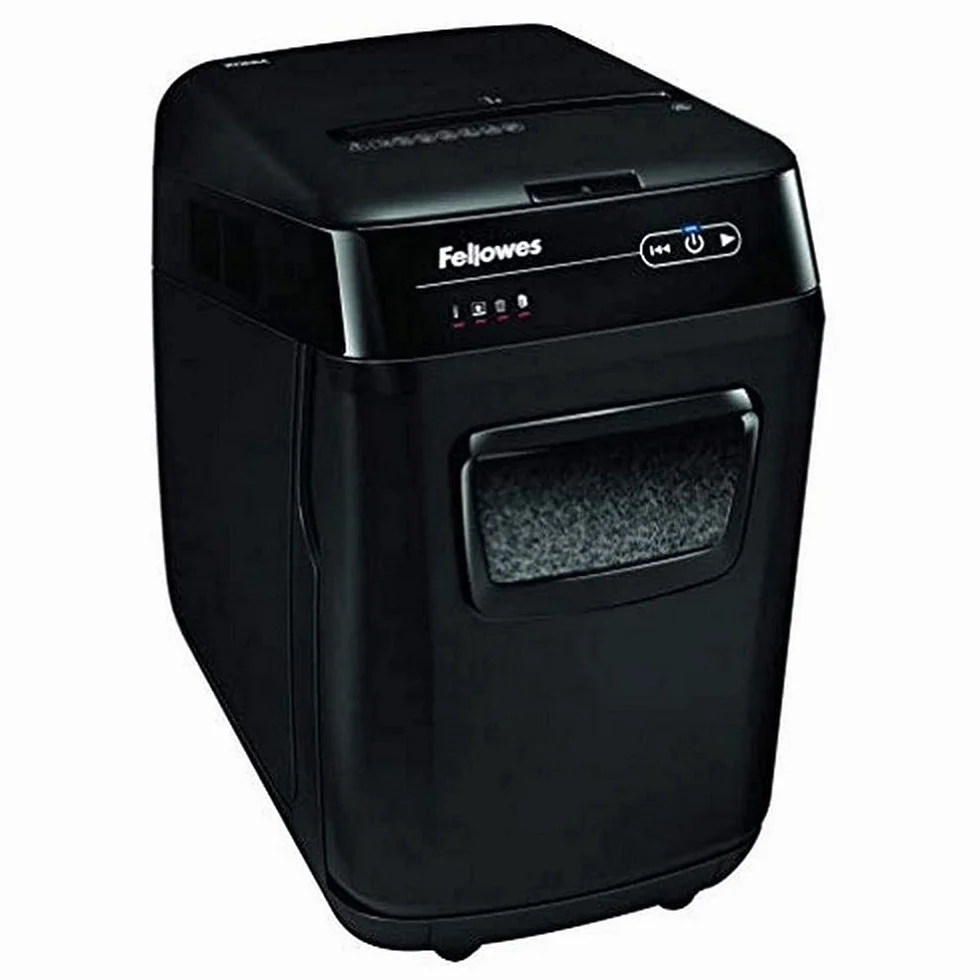 Fellowes Automax 200 0043859726622 Niszczarka, Czarny, Standard