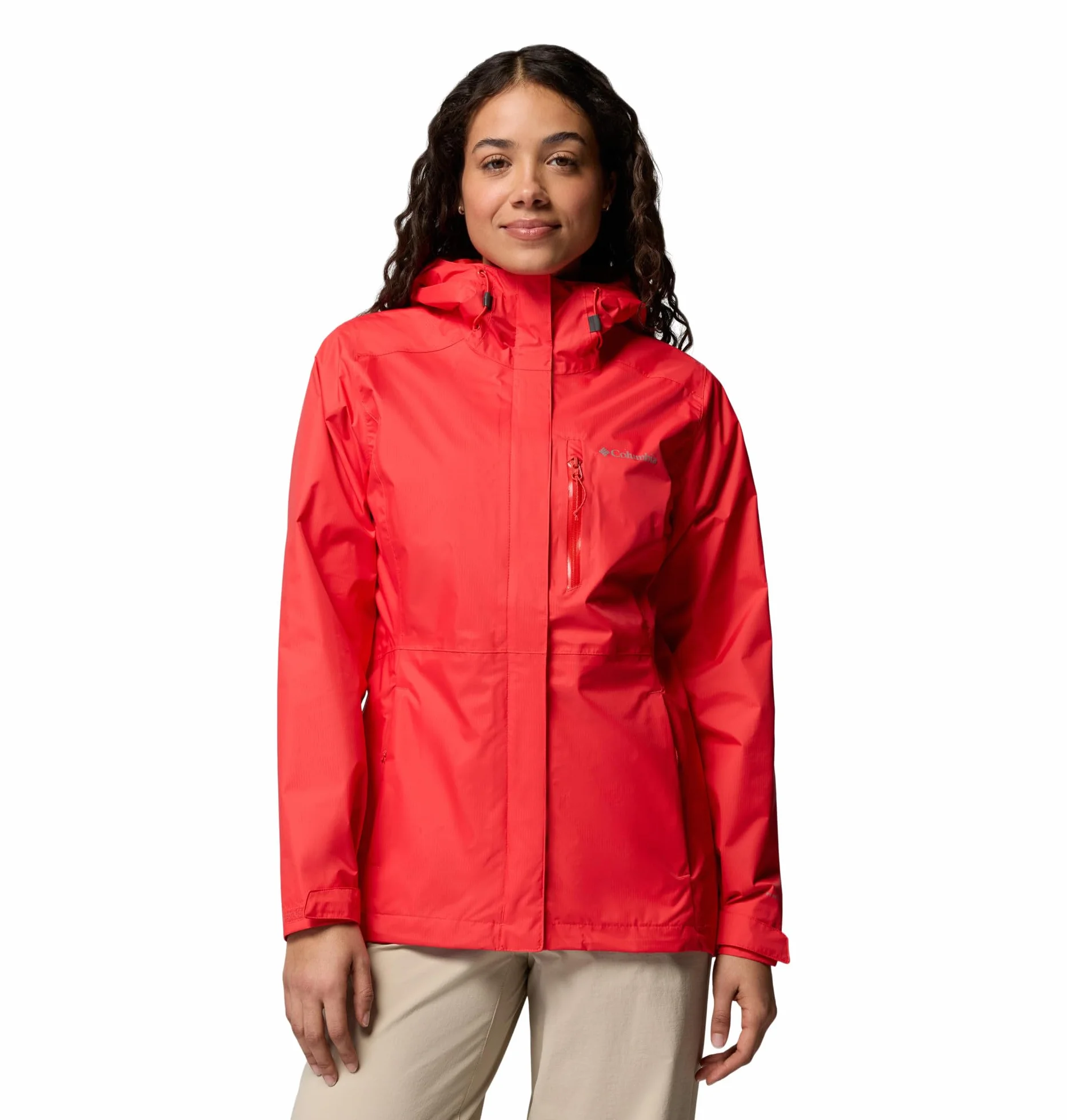 Columbia Wodoodporna kurtka przeciwdeszczowa Kobiety Pouring Adventure 3 Jacket