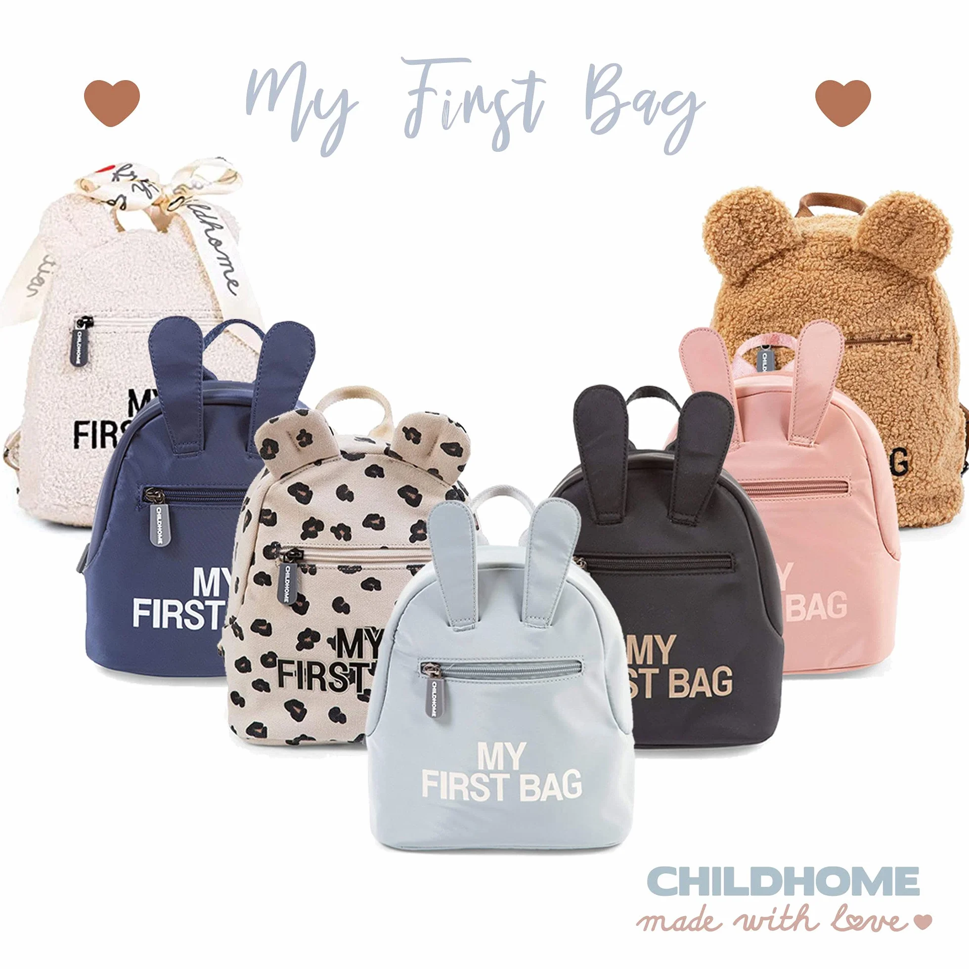 Childhome Plecak Uniseks - dzieci Myfirstbag - Mochila Infantil (1 w zestawie)