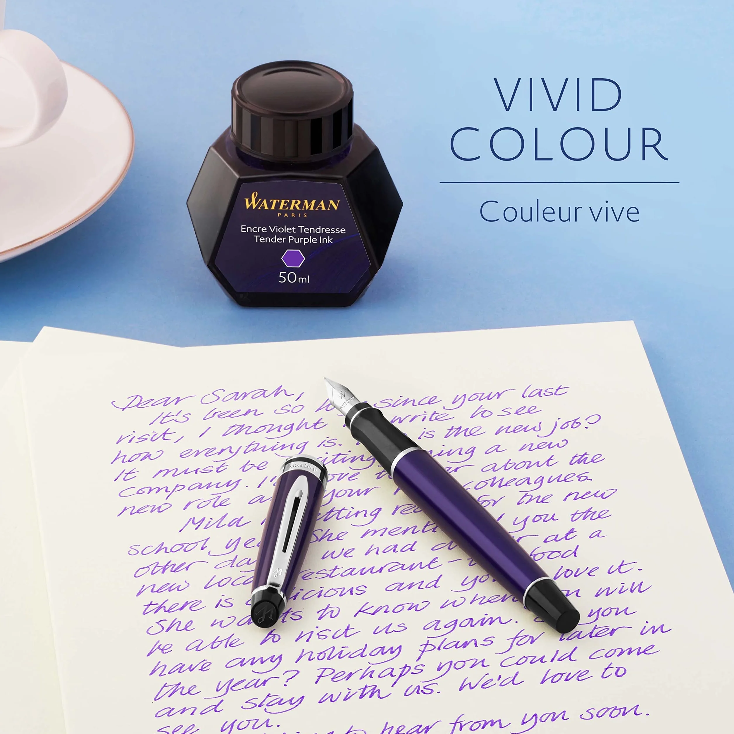 Waterman S0110750 Atrament, Tender Purple, 50ml