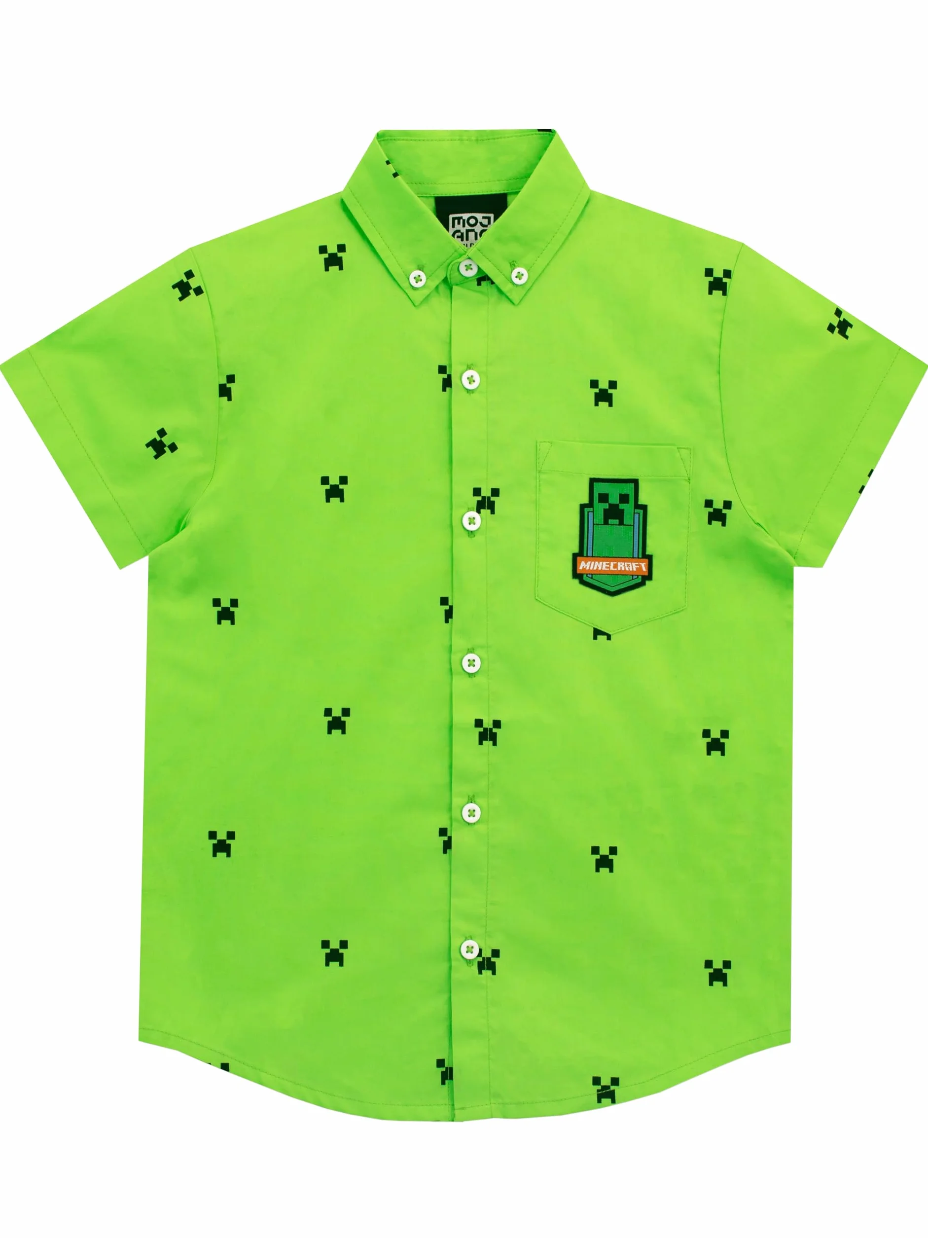 Minecraft Chłopcy Koszula Creeper