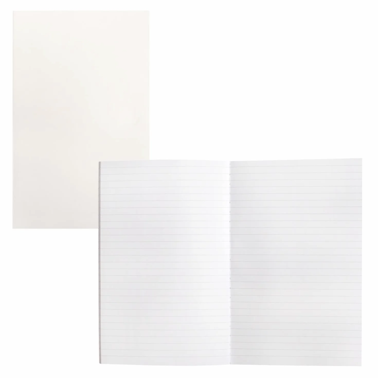 Idena 12247 - Zeszyt w kratkę, 160 stron, 100 g/m², ze wstążką, uzupełnianie stron wewnętrznych
