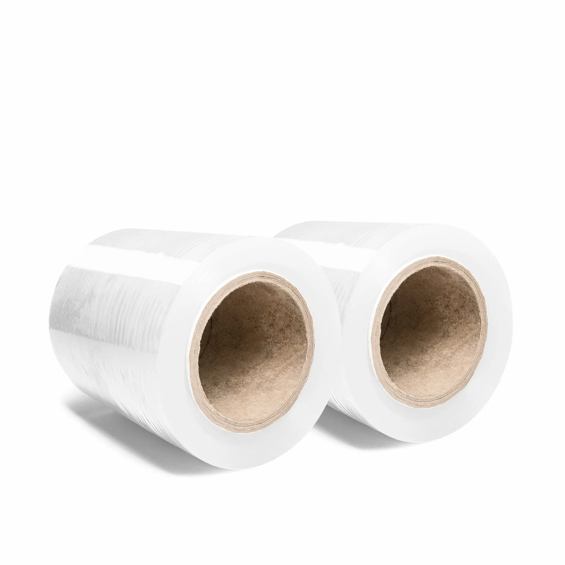 RAGO Folia stretch zestaw 15 mini rolek 130m 15x210g I folia przezroczysta do mebli folia stretch 130m I folia paletowa folia ręczna folia do pakowania (38x31x8cm) długość 130m