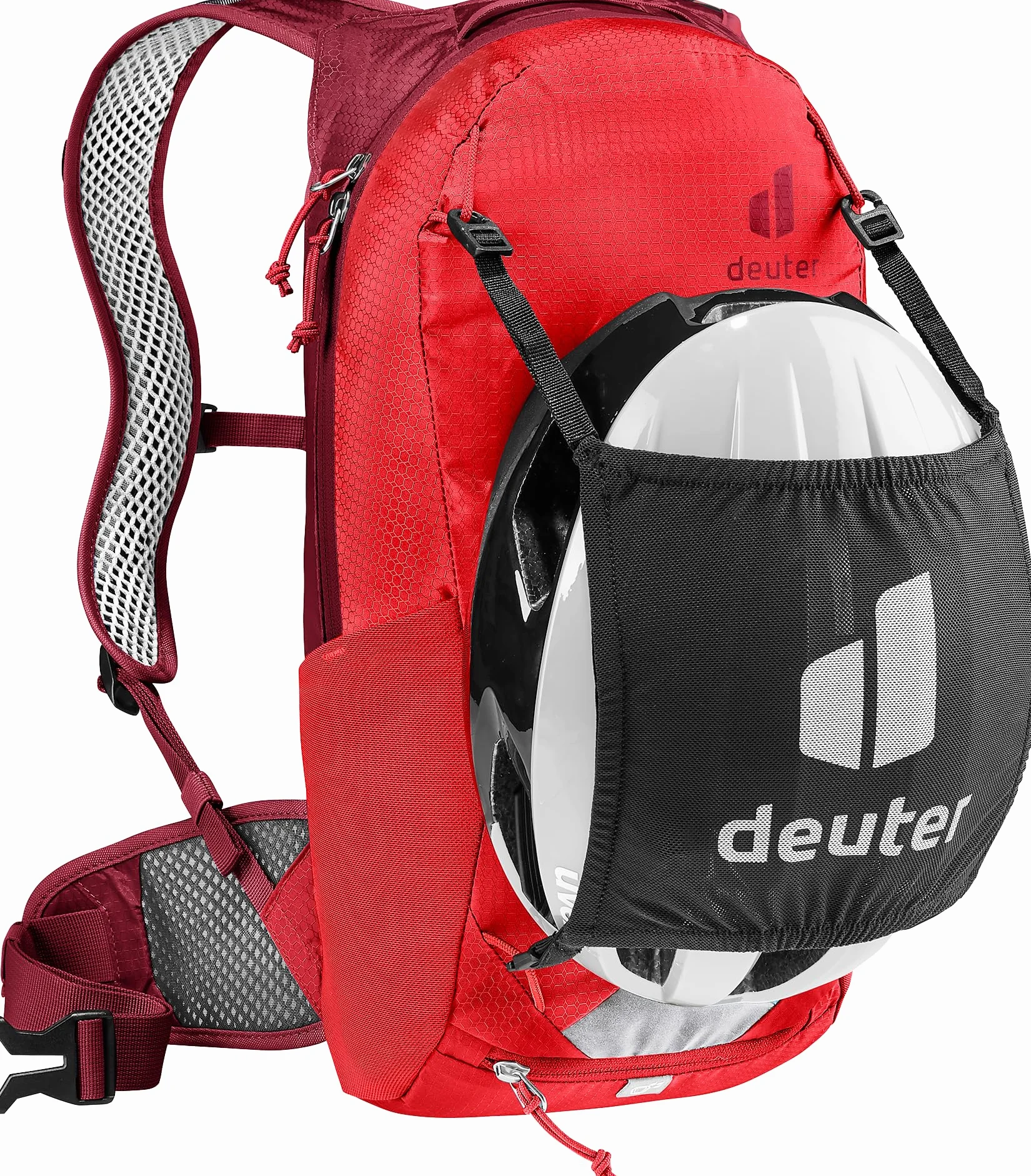 Deuter Race 8 Plecak rowerowy Unisex dla dorosłych, Cherry-masala, 8 L, Minimalistyczny