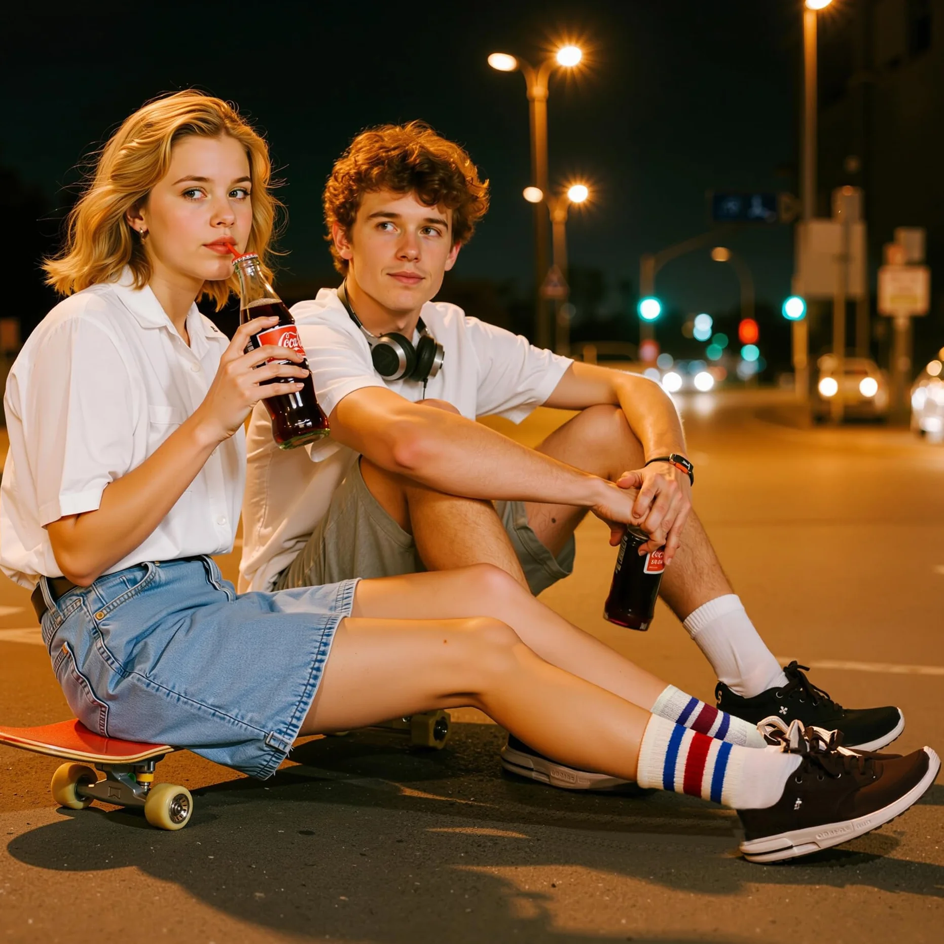 American Trends Retro skarpetki w paski dla kobiet luźne sportowe skarpety do łydki bieganie golf tenis siatkówka itp