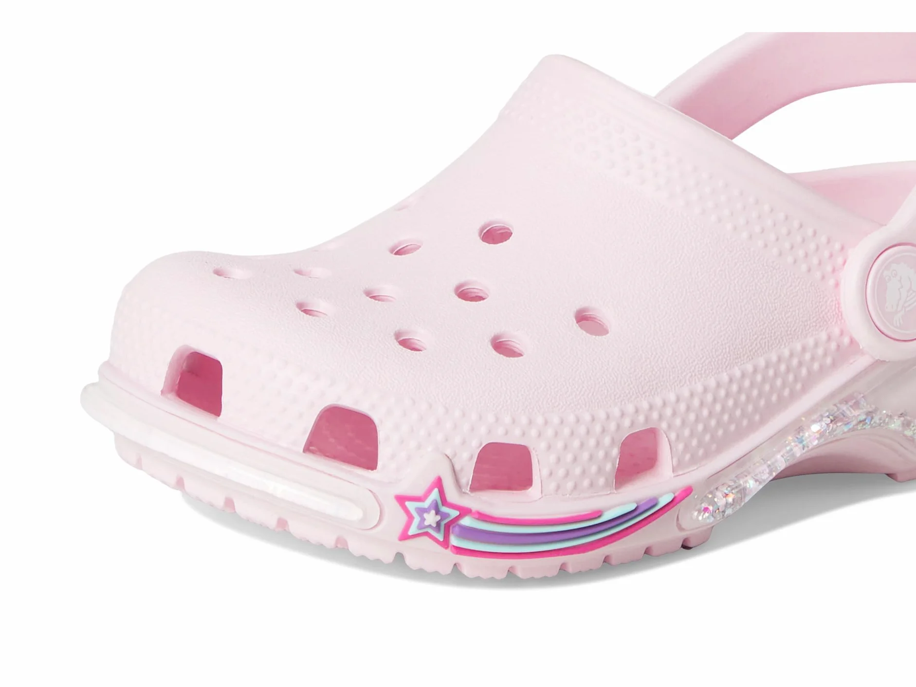 Crocs Uniseks - dzieci Classic Star Sparkle Shaker Clog TChodak