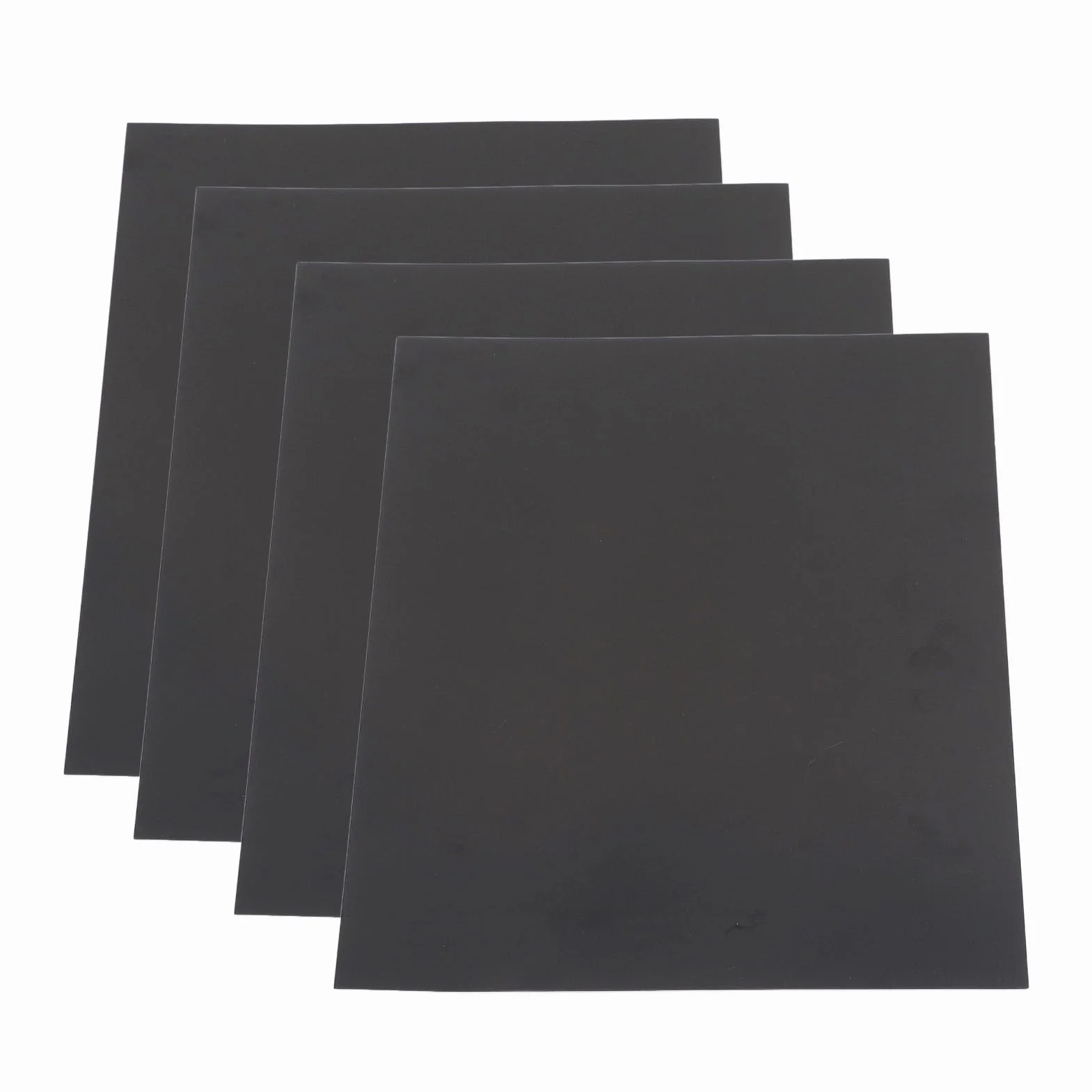 10 szt. Czarny Papier do Testowania Laserów 210x285mm Dwustronny Lasery Użytkowe Papier Skupiający Przezroczysty Obszar Drukowania do Regulacji Jakości Plamki