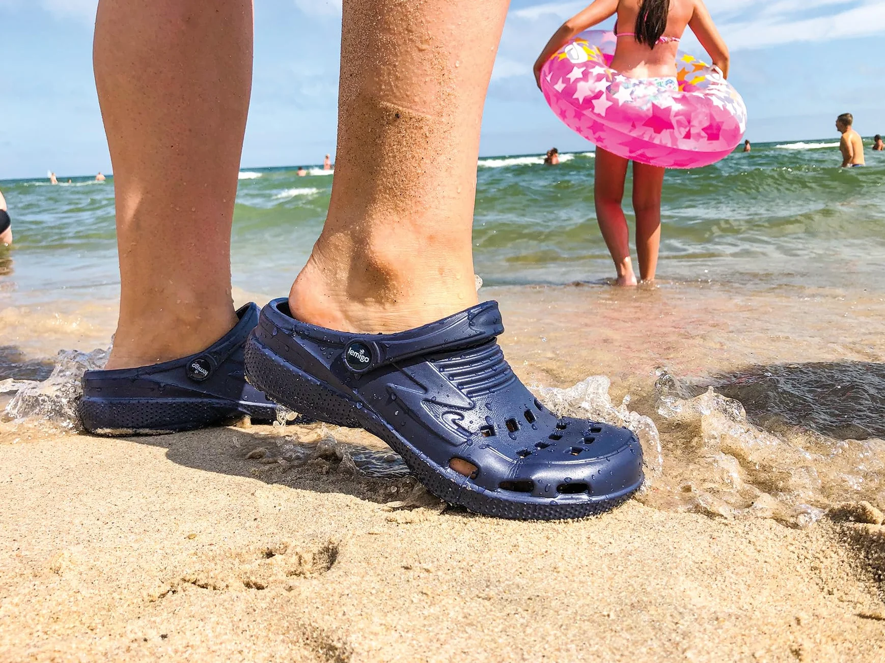 LEMIGO Chodaki z pianki EVA unisex bardzo lekkie buty ogrodowe 36-47 EU