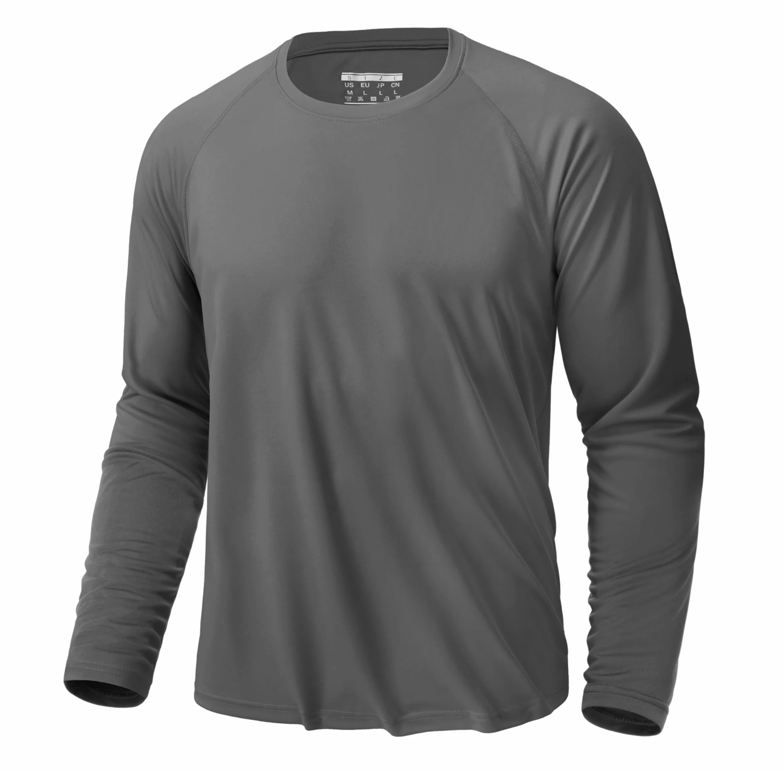 KEFITEVD Męska Koszulka Z Długim Rękawem Surfing Tee Shirt Lekka, Szybkoschnąca Dla Mężczyzn, Wędkarska, Pływacka Koszulka Plażowa