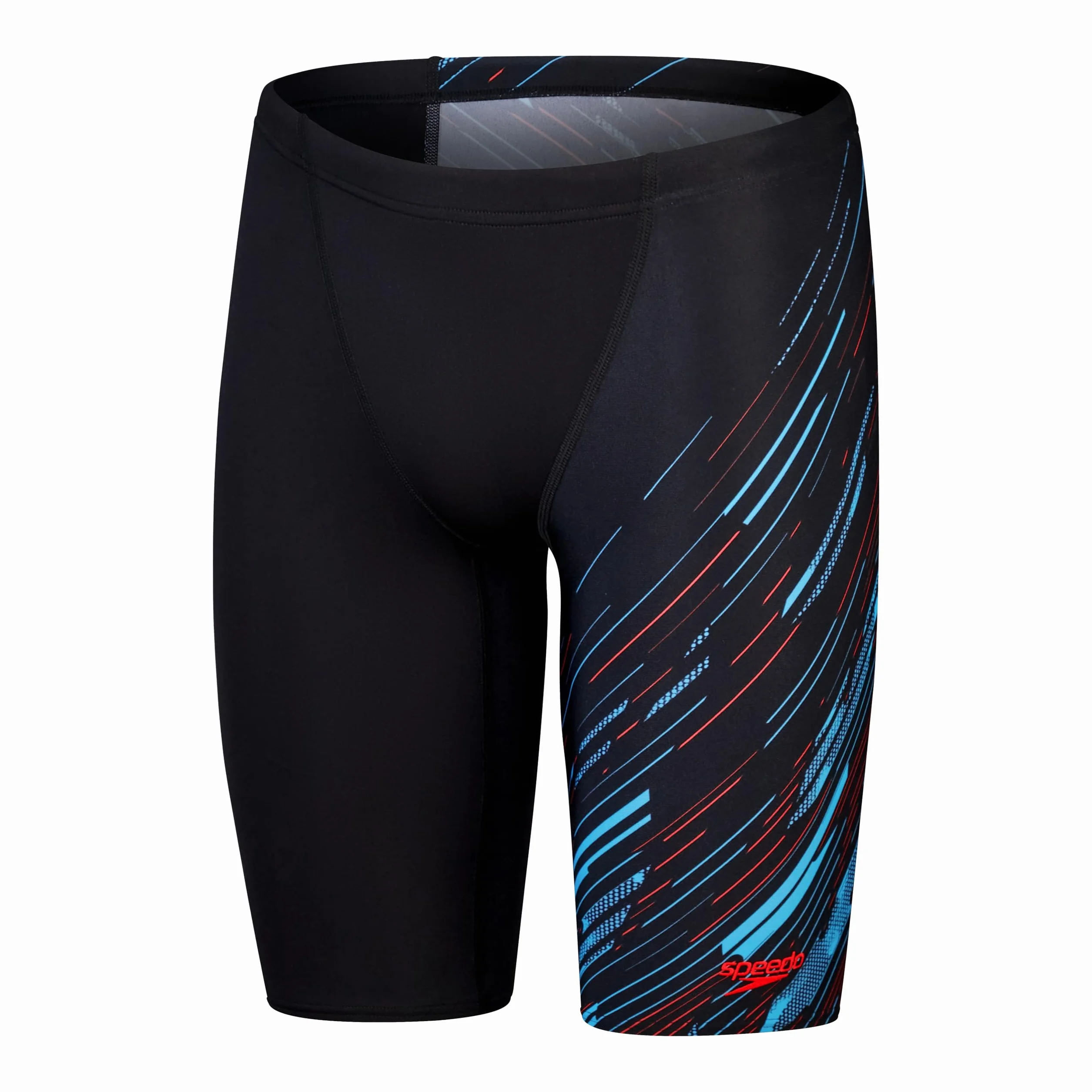 Speedo Jammer Hyperboom V-Cut dla mężczyzn, szybkoschnący, trening, fitness, odporny na działanie chloru (1 szt.)