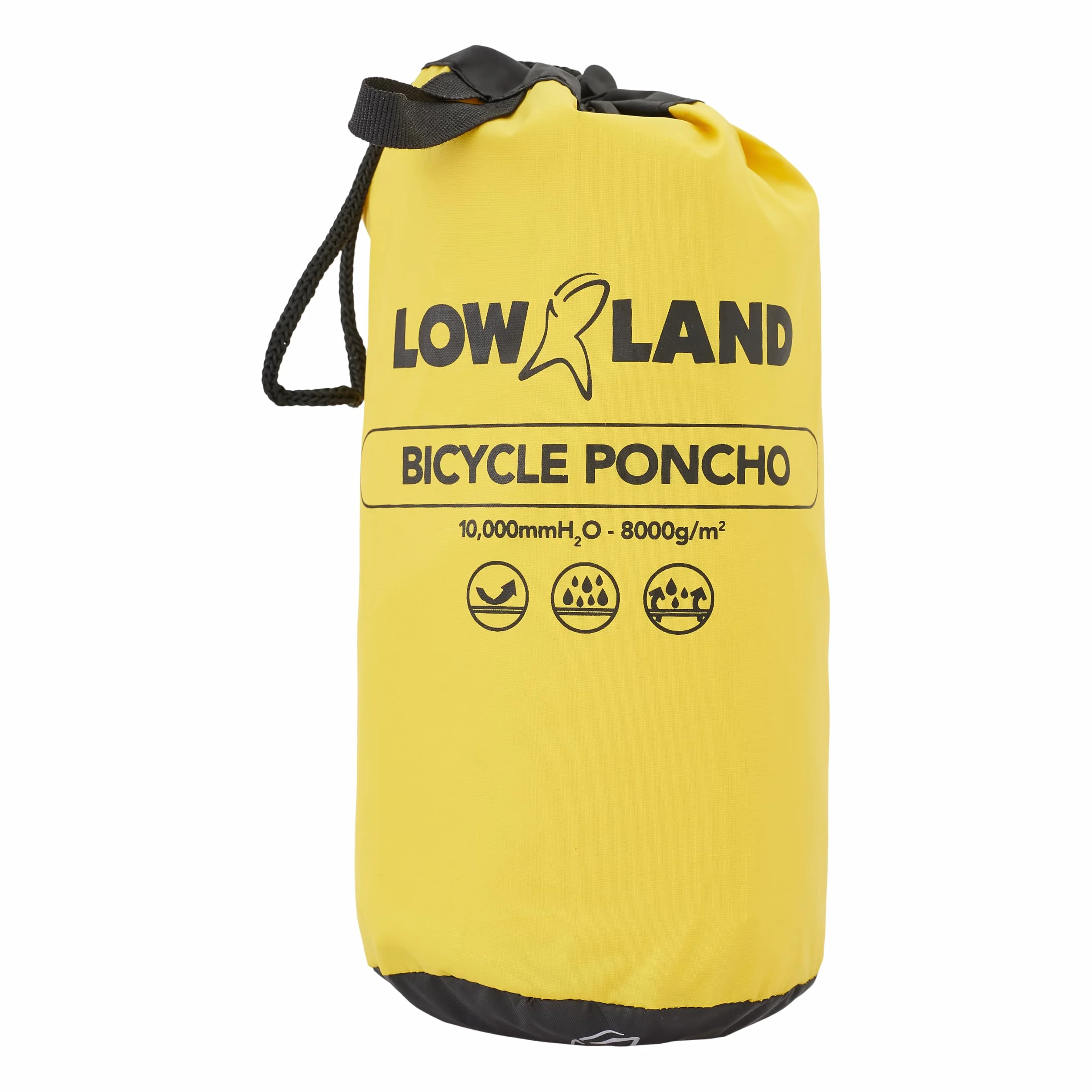LOWLAND OUTDOOR® Ponczo przeciwdeszczowe rowerowe