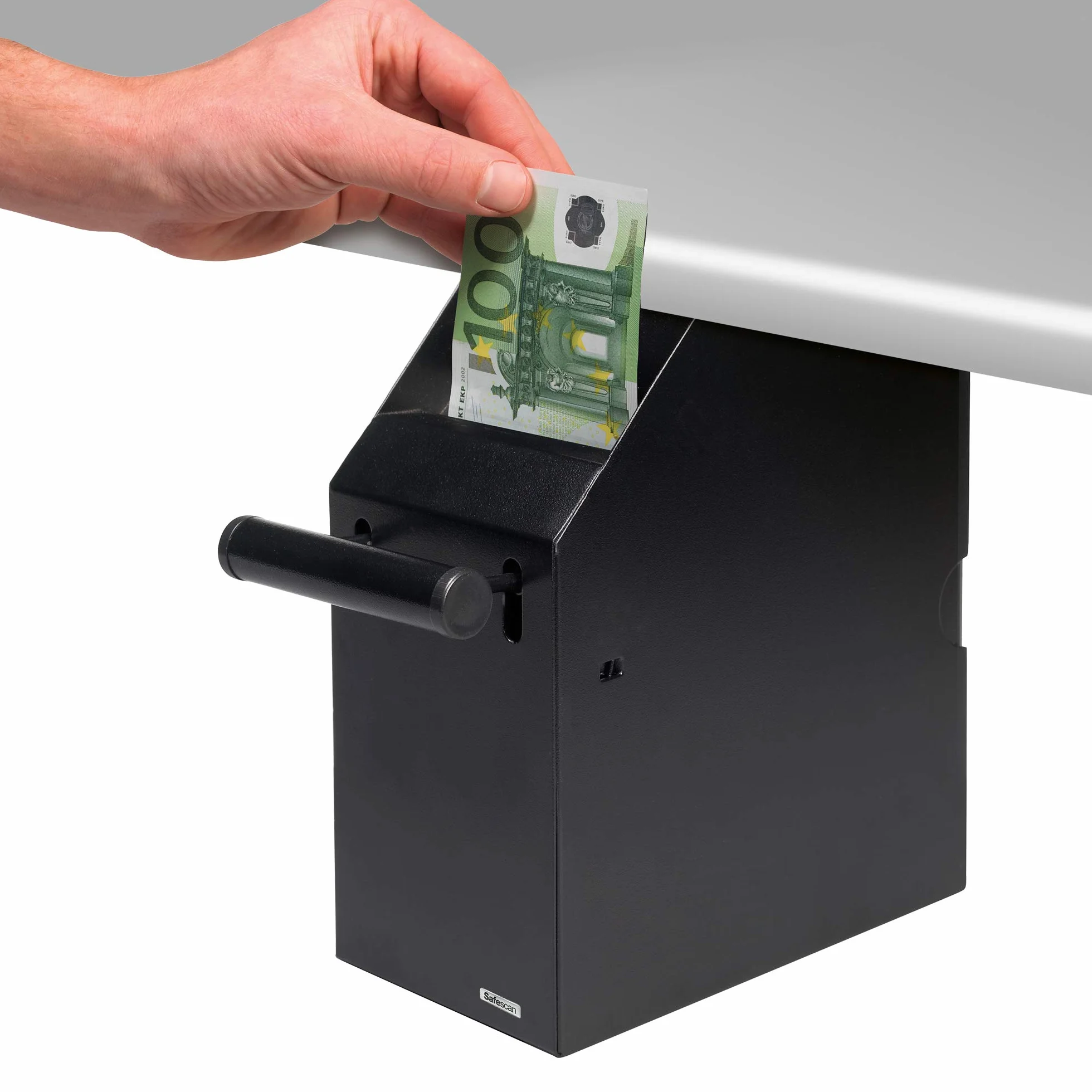 Safescan 4100 czarny - System POS safe do bezpiecznego przechowywania banknotów - Możliwość przechowywania do 300 banknotów