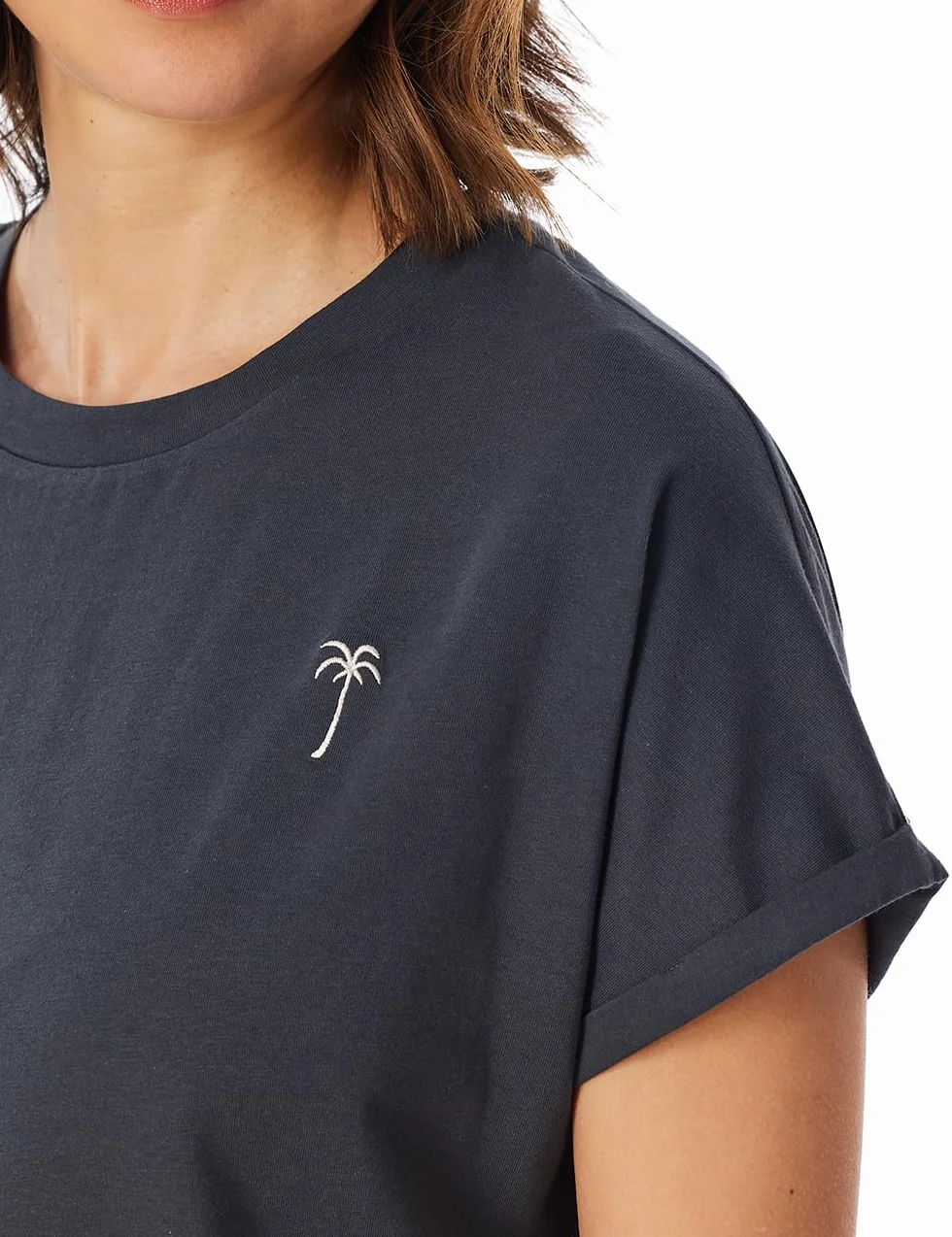 Schiesser Góra od pidżamy Kobiety Schiesser Damen Schlafshirt Kurzarm Baumwolle - Mix + Relax