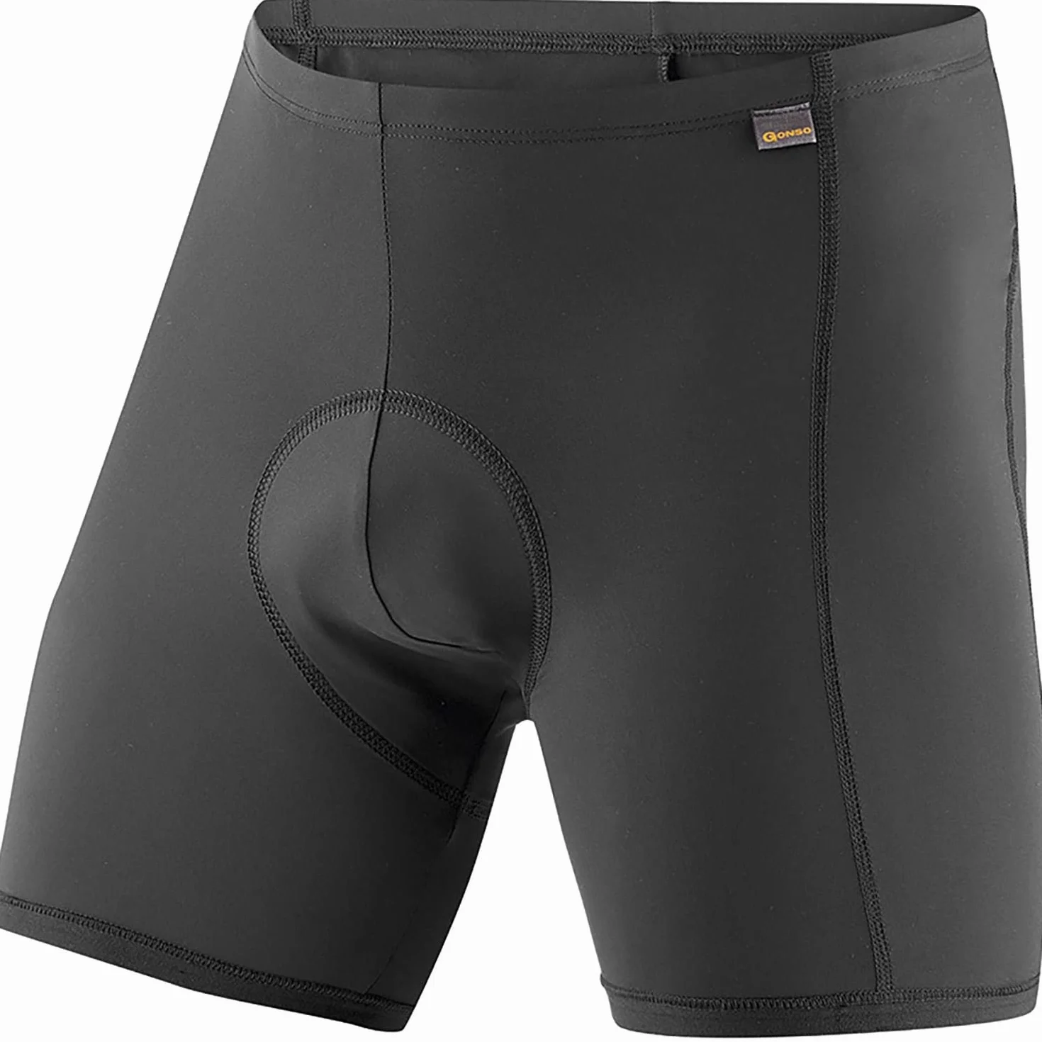 Maier Sports męskie majtki Sitivo M, czarne/fire, 3XL EU
